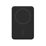 BOOSTCHARGE Magnetic Portable 5W 3000 mAh Wireless Charger Black