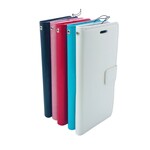 ÉTUI IPHONE 15 PRO MAX - Book Style Wallet Case with Strap