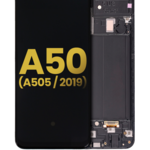 Samsung LCD DIGITIZER SAMSUNG A50  with frame (505F/DS)