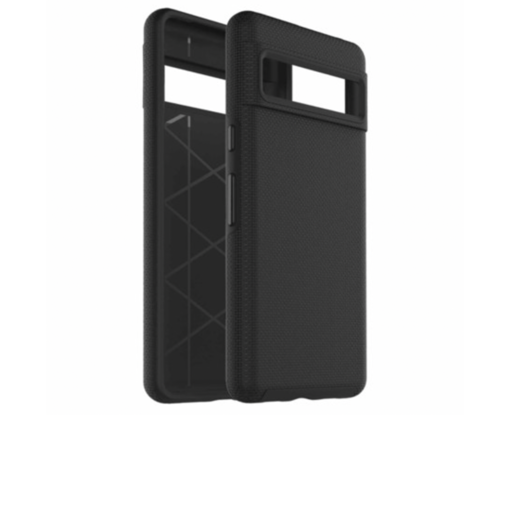 blu element ÉTUI GOOGLE PIXEL 8 - Robuste Armour Noir Blu Element