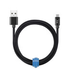 Câble Tressé de Charge USB-C vers USB 4ft Noir