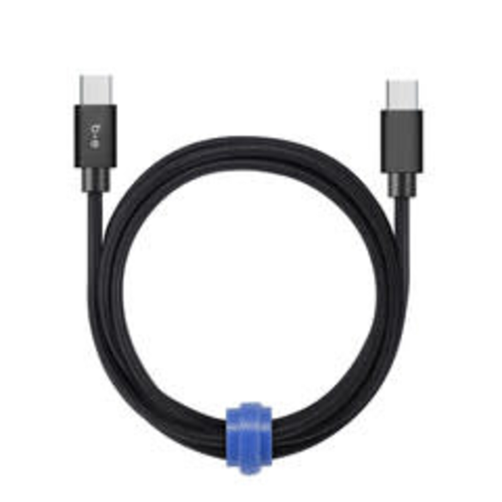 blu element Câble Tressé de Charge USB-C  à USB-C 10ft Noir  Blu Element