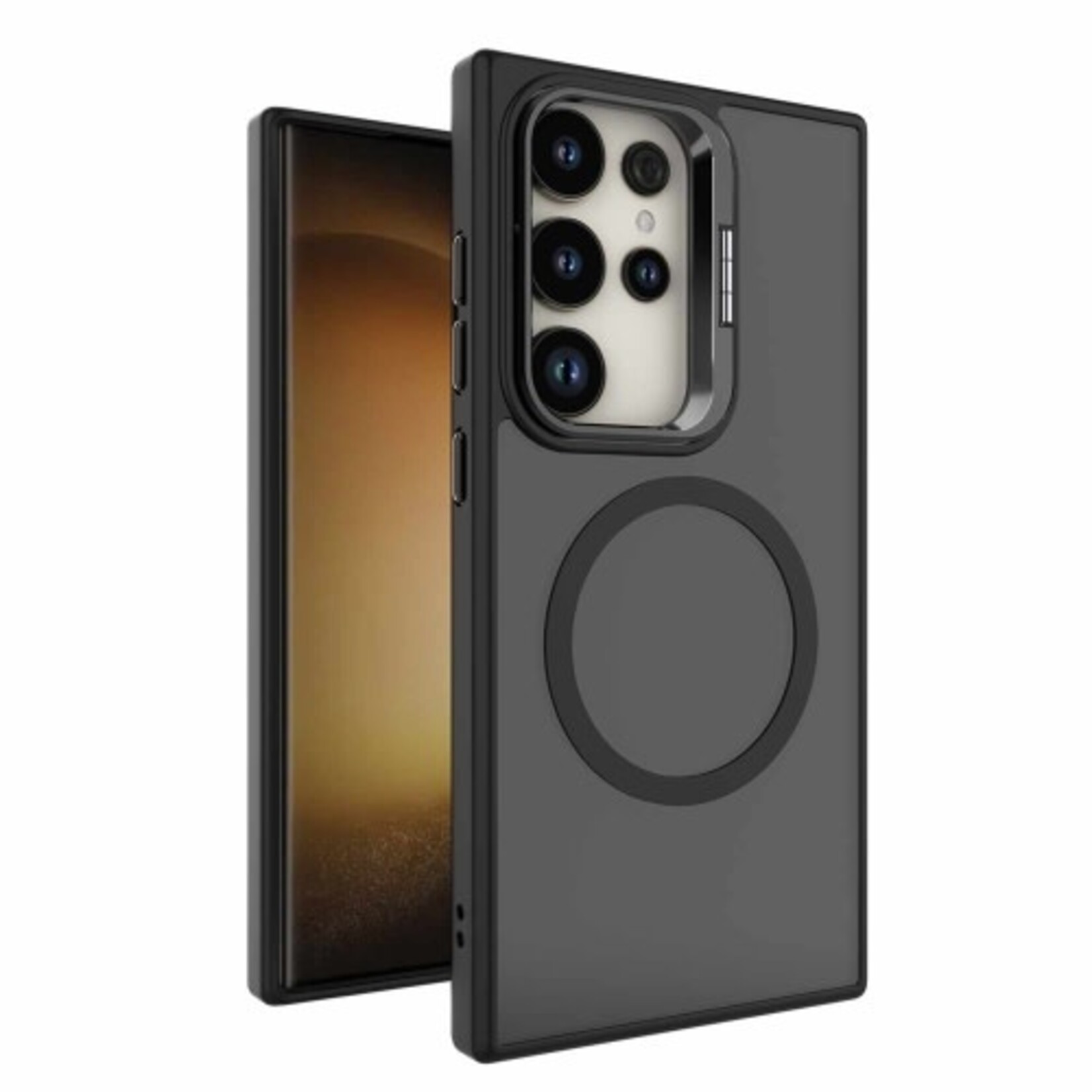 blu element ÉTUI SAMSUNG S24 PLUS - Blu element Chromatic Cloud MagSafe Black