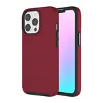 Apple ÉTUI IPHONE 13 PRO MAX - Axessorize PROTech Dual-Layered Anti-Shock Case with Military-Grade Durability Burgundy