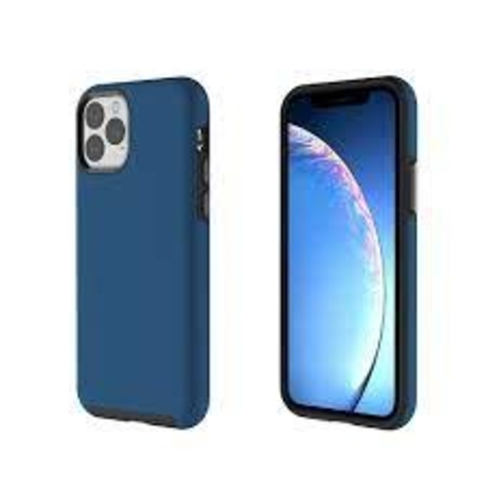 Apple ÉTUI APPLE IPHONE 13 MINI - Axessorize PROTech Dual-Layered Anti-Shock Case with Military-Grade Durability Cobalt Blue