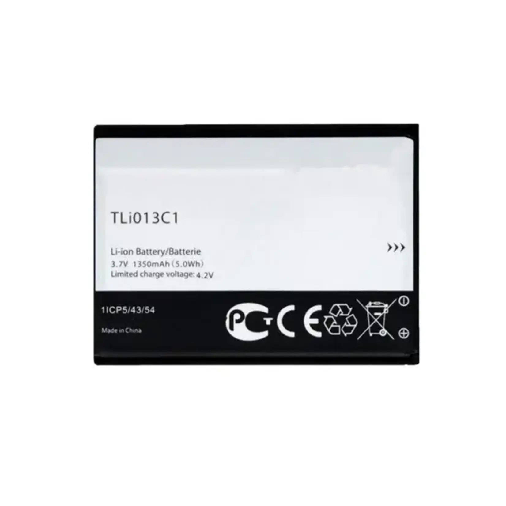 Alcatel REMPLACEMENT BATTERY ALCATEL ONE TOUCH GO FLIP (40520) TLi013C1