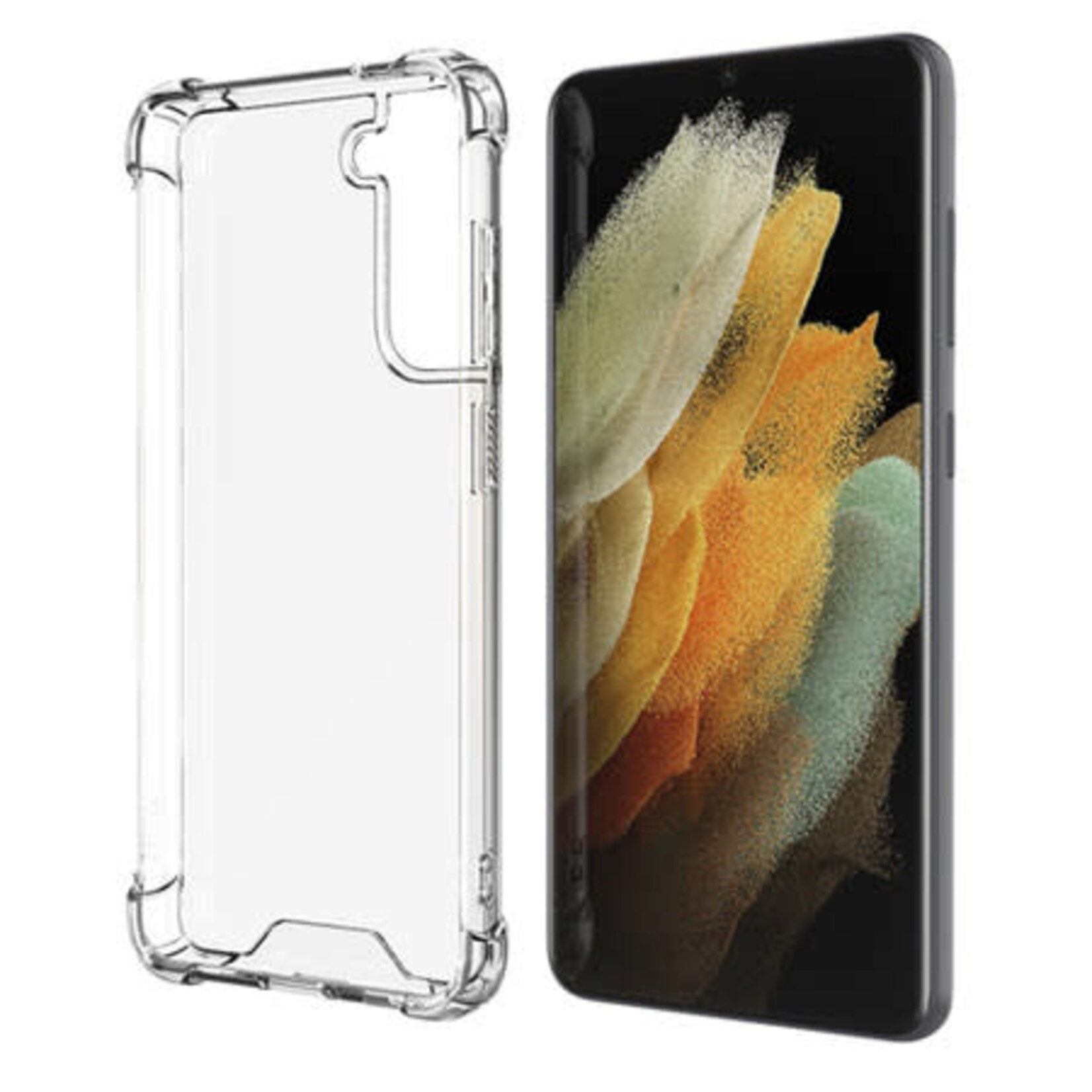 Samsung ÉTUI SAMSUNG S21FE - DropZone Rugged Case Clear