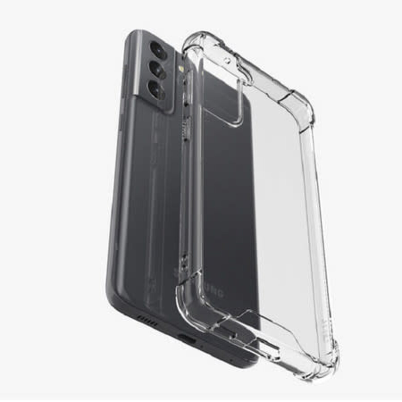Samsung ÉTUI SAMSUNG S21FE - DropZone Rugged Case Clear