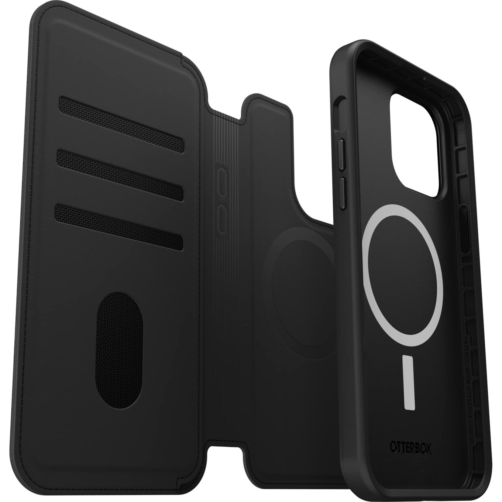 Apple ÉTUI IPHONE 14 PRO MAX - Otterbox Folio case compatible MagSafe Black