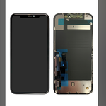 Apple LCD Assembly with Steel Plate Compatible for iPhone 11 (Aftermarket Plus / Incell)