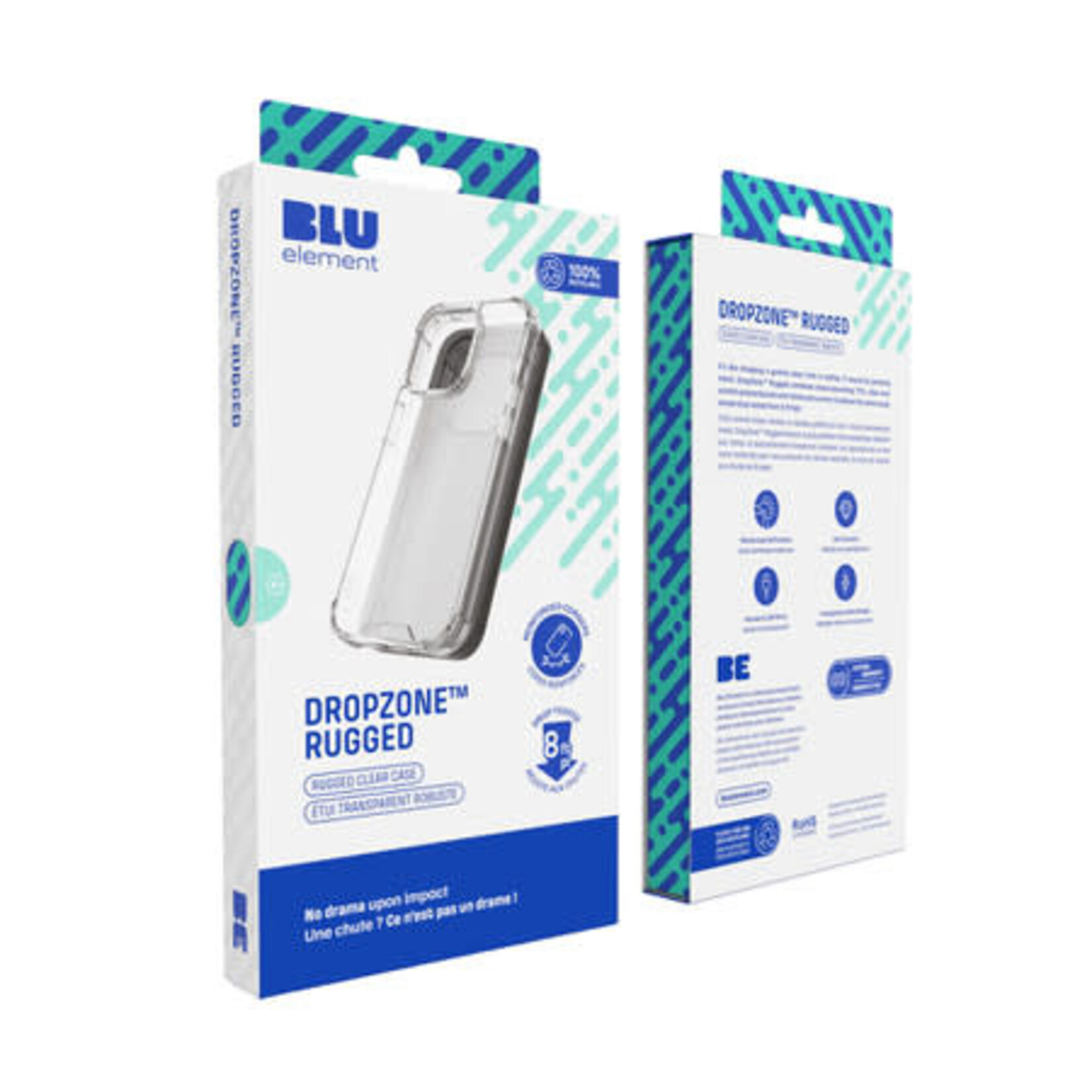 blu element Étui Samsung A35 5G - DropZone Clear