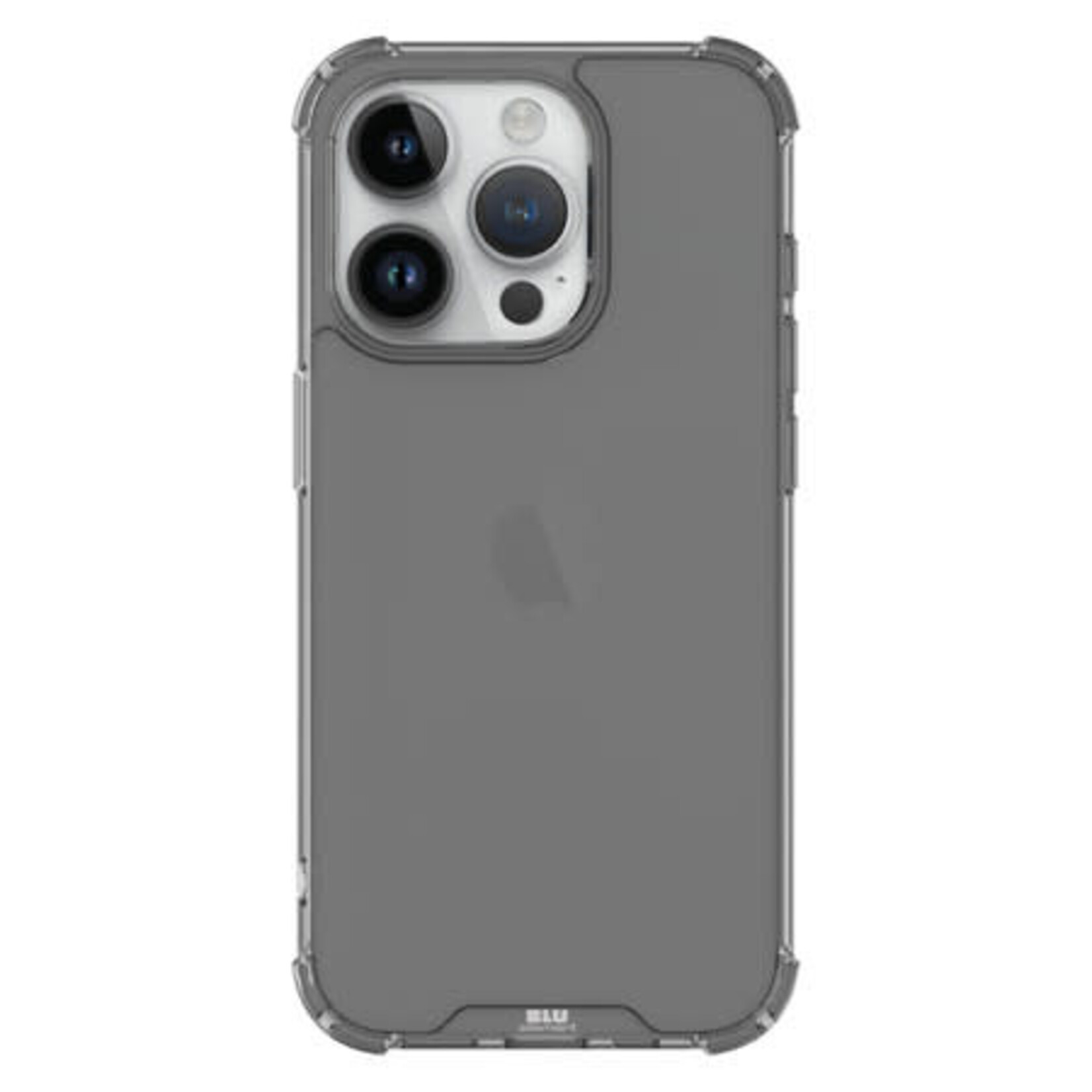blu element Étui iPhone 15 Pro Max - Robuste DropZone Fumée