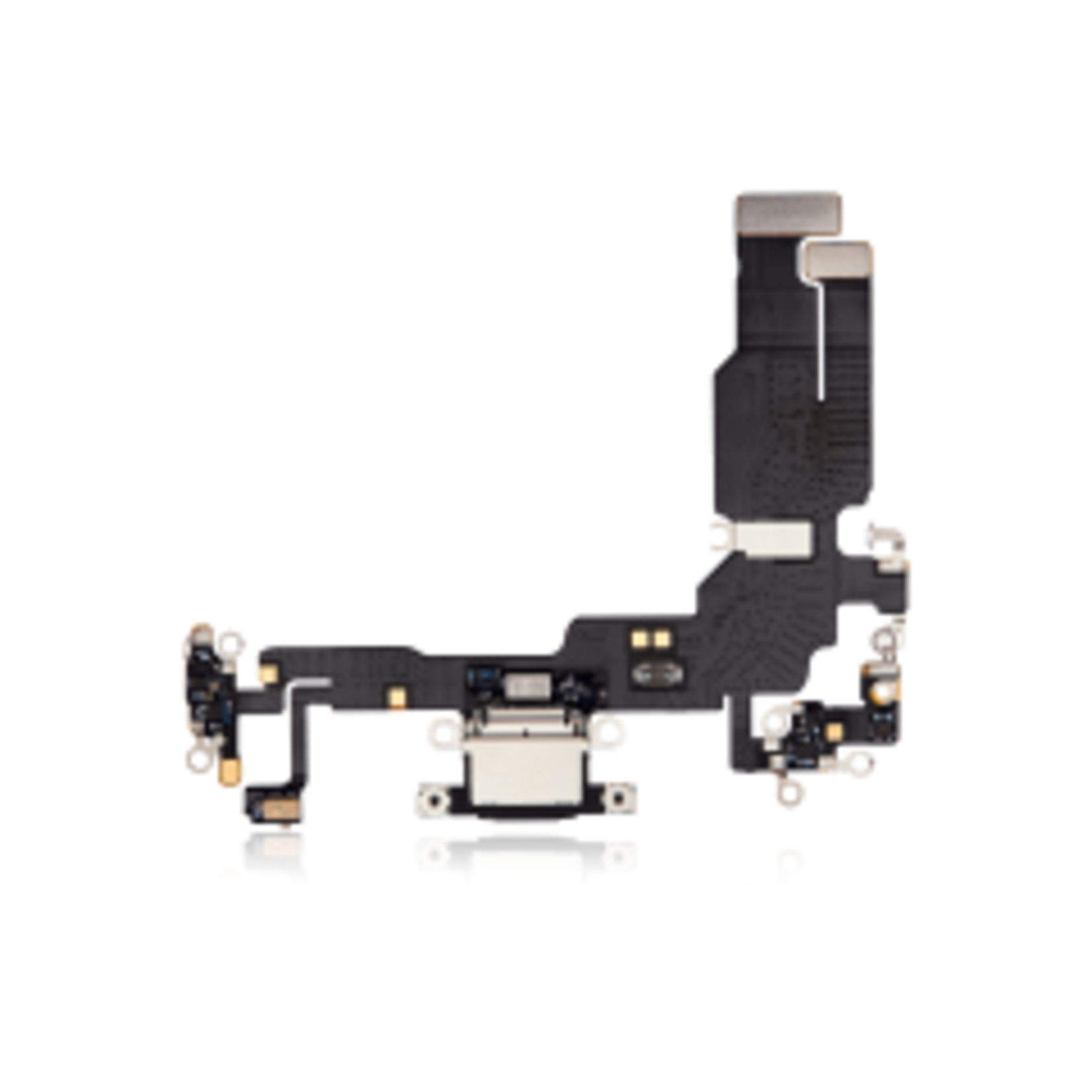 Apple Charging Port Flex Cable Compatible For iPhone 15 (Premium) (Black)