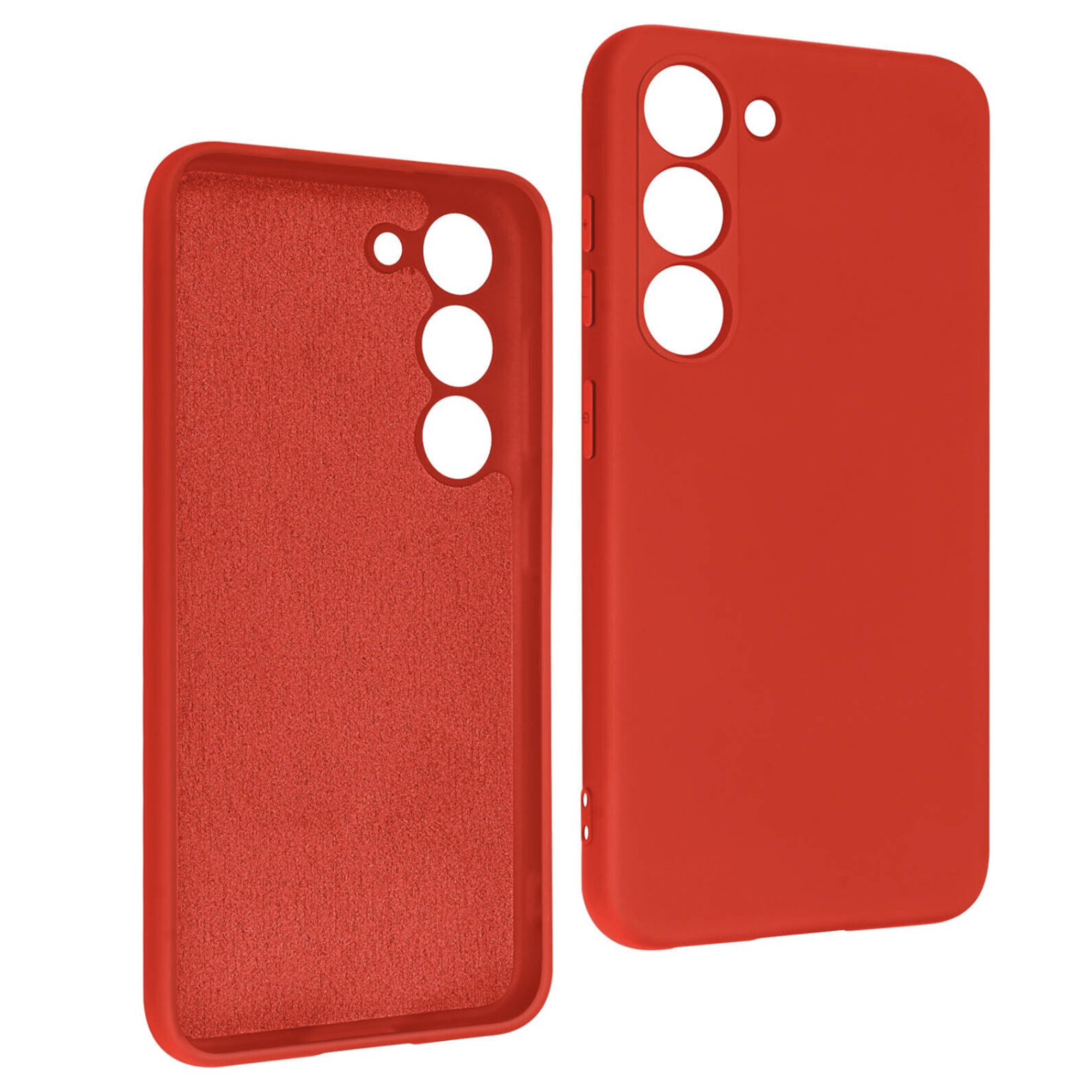 ÉTUI SAMSUNG S24 ULTRA - SOFT FEELING JELLY CASE ROUGE