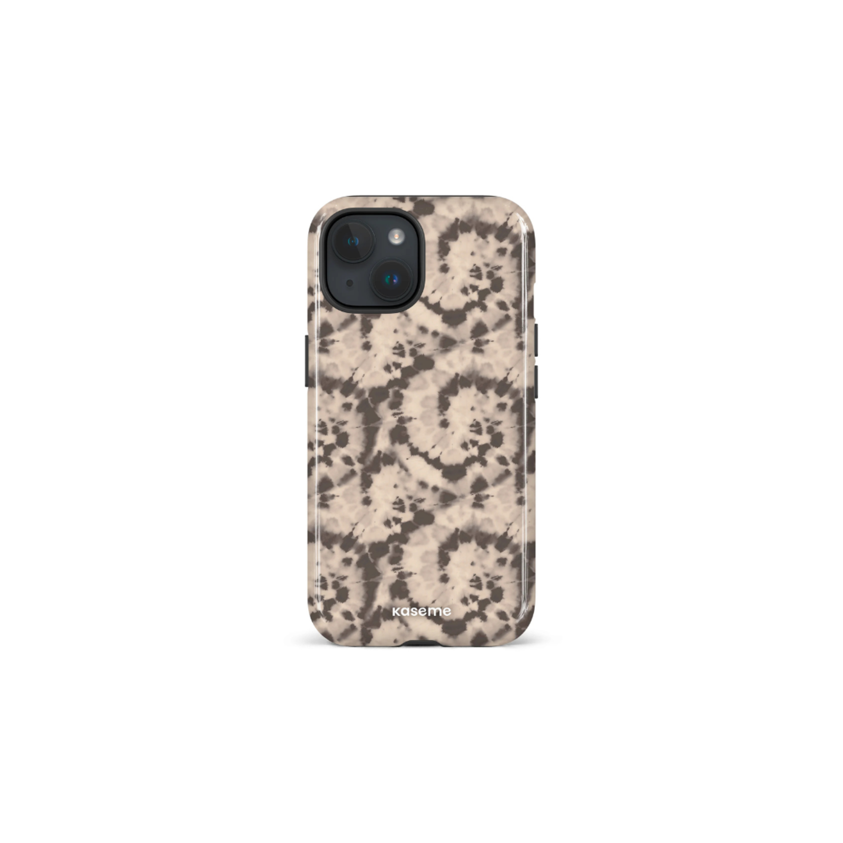 ÉTUI  IPHONE 14 Pro Max - KaseMe  Groovy Swirls Brown