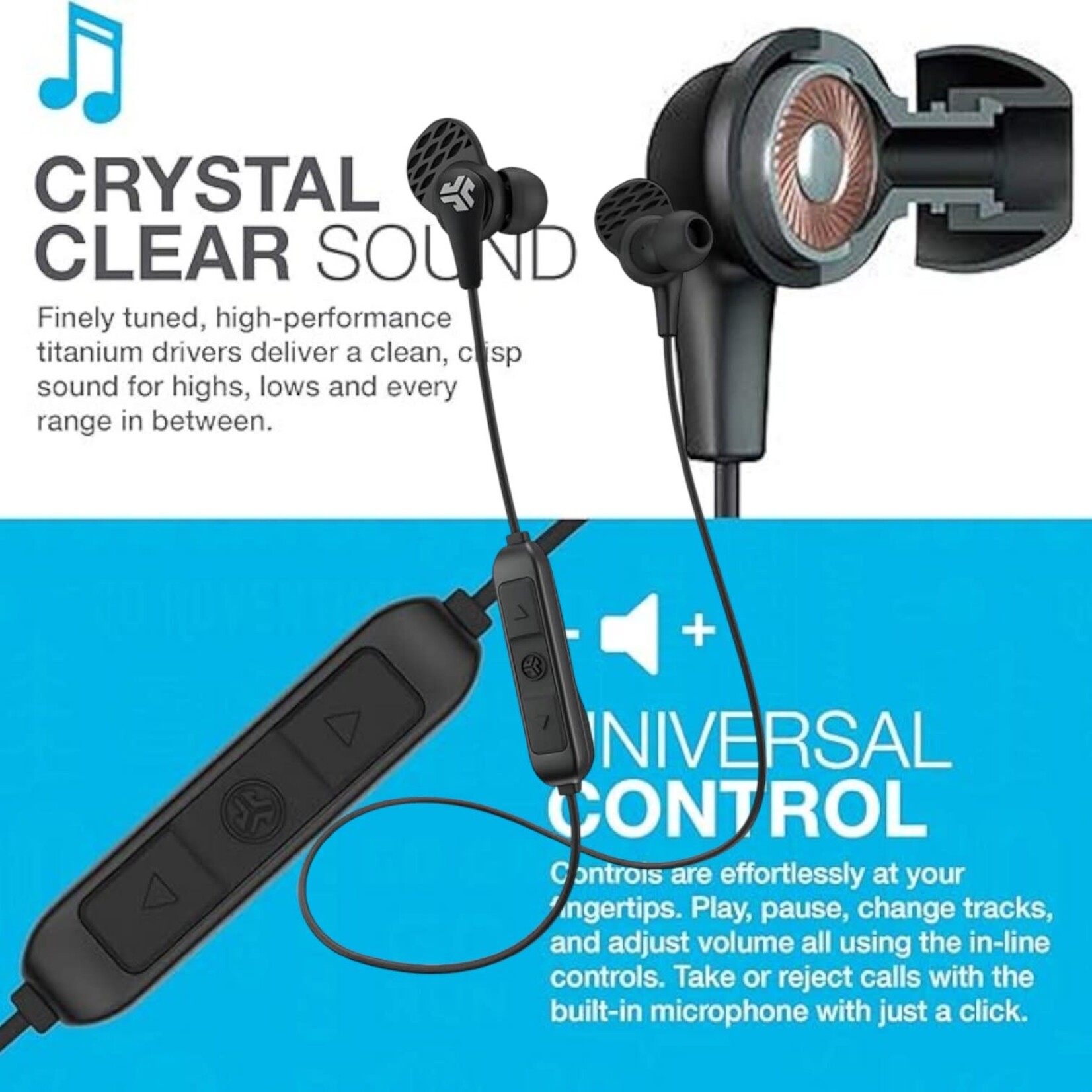 JLAB AUDIO JBUDS PRO WIRELESS ECOUTEURS - NOIR