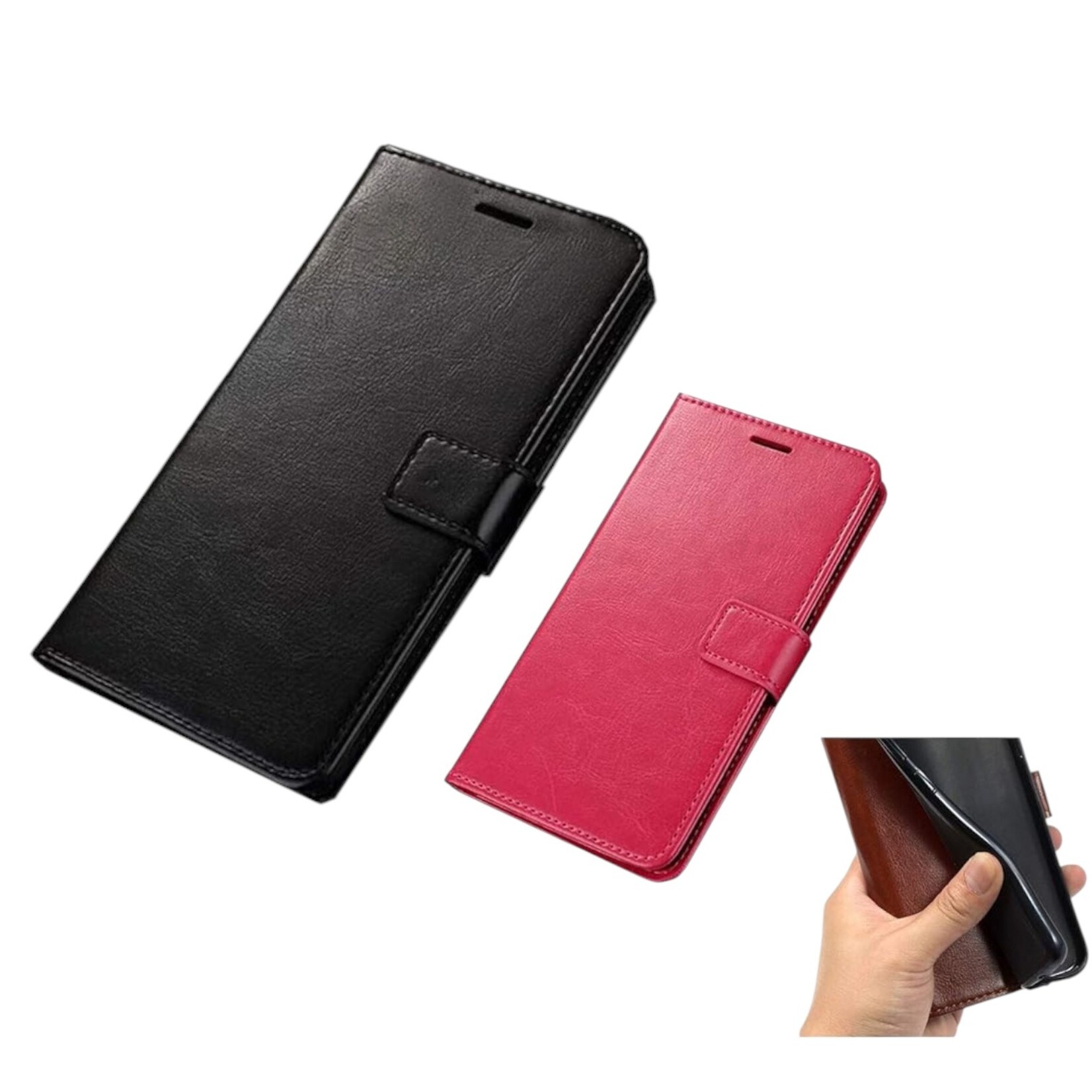 ÉTUI MOTO G PURE / G POWER 2022 / G PLAY 2023 - Book Style Wallet Case with Strap