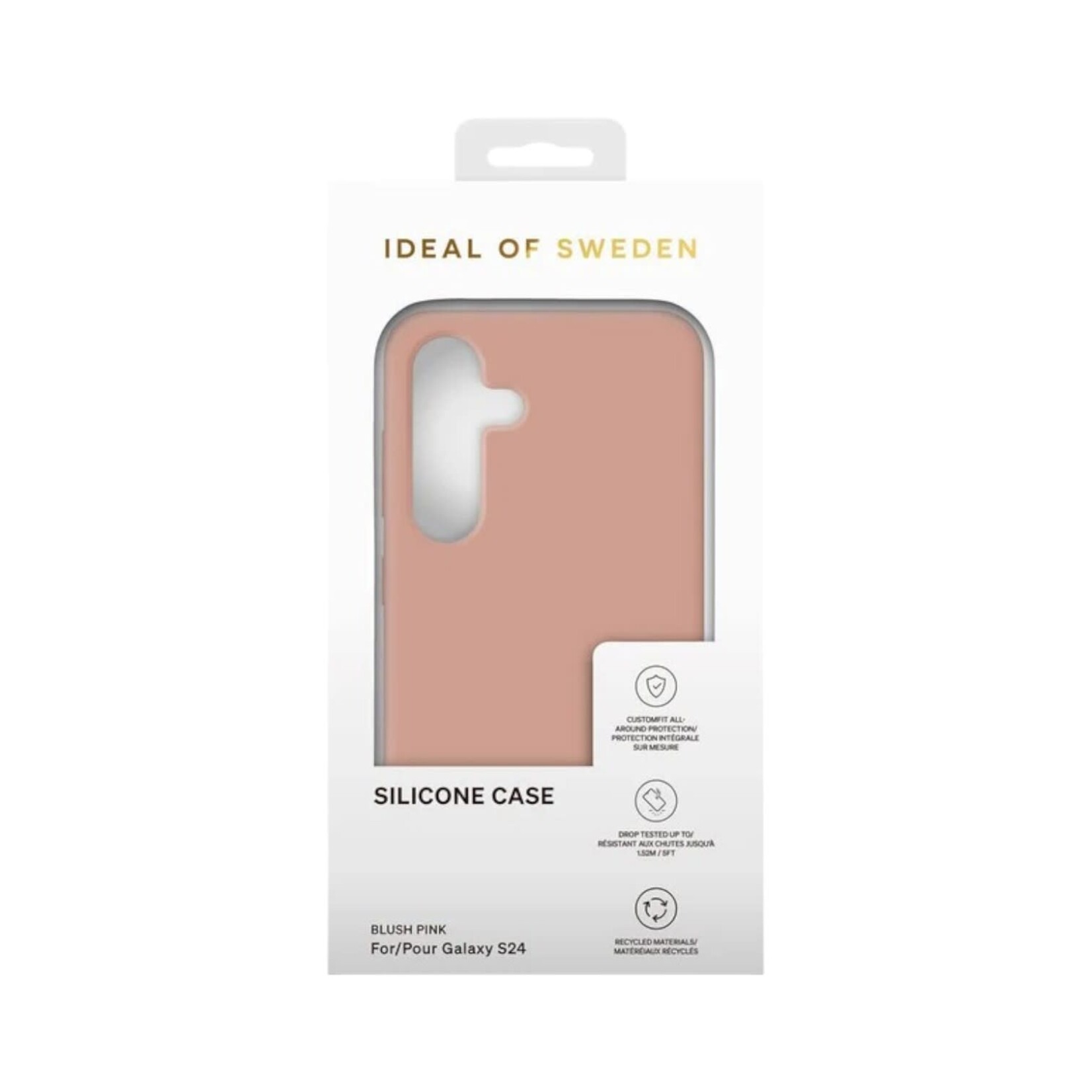 IDEAL OF SWEDEN ÉTUI SAMSUNG GALAXY S24 - iDEAL OF SWEDEN  Silicone  Blush Pink