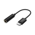 blu element Adaptateur  Blu Element USB-C vers 3.5mm Jack Casque Noir