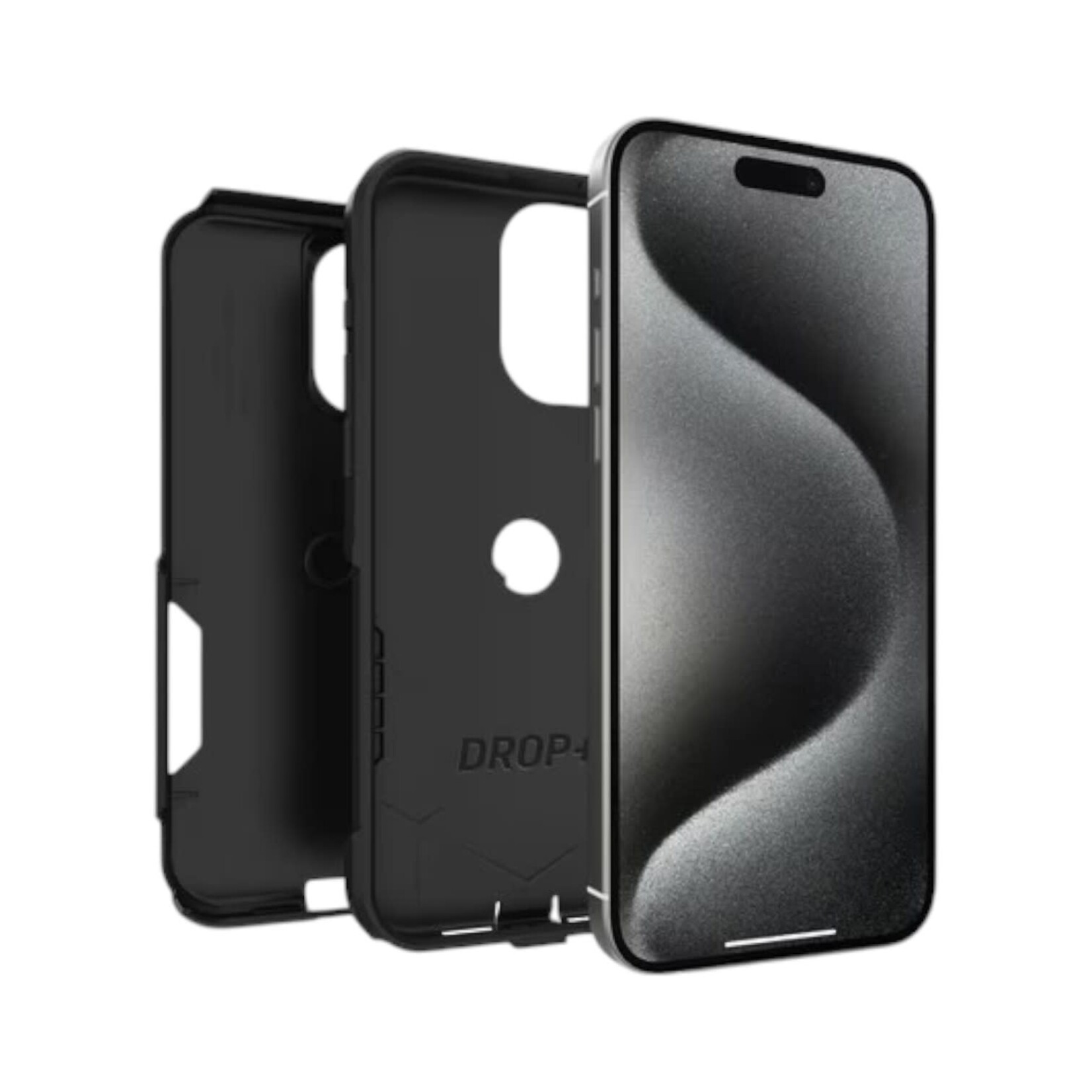 ÉTUI APPLE IPHONE 15 PRO MAX -Otterbox - Commuter NOIR
