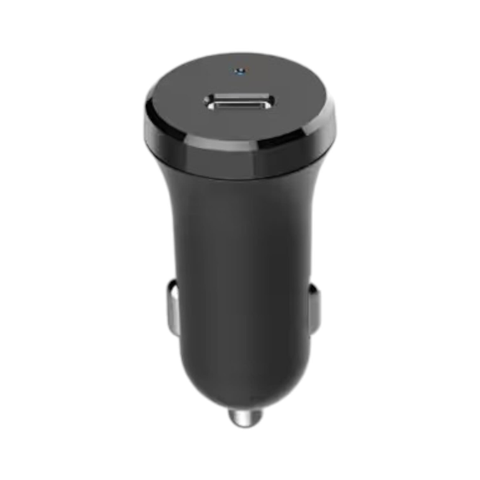 blu element Chargeur de Voiture USB-C Power Delivery 20W + Câble USB-C -) Lightning 4ft Noir Blu Element