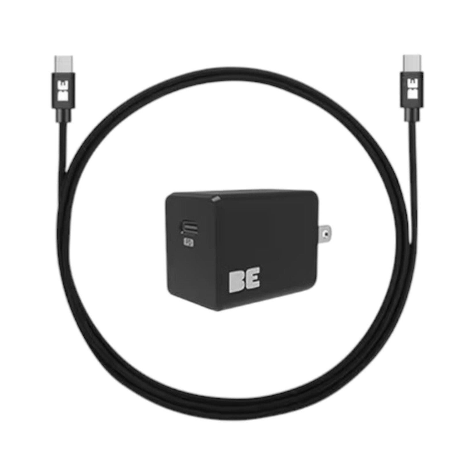 blu element Chargeur Mural 20W Avec Câble USB-C à USB-C 4ft Blu Element