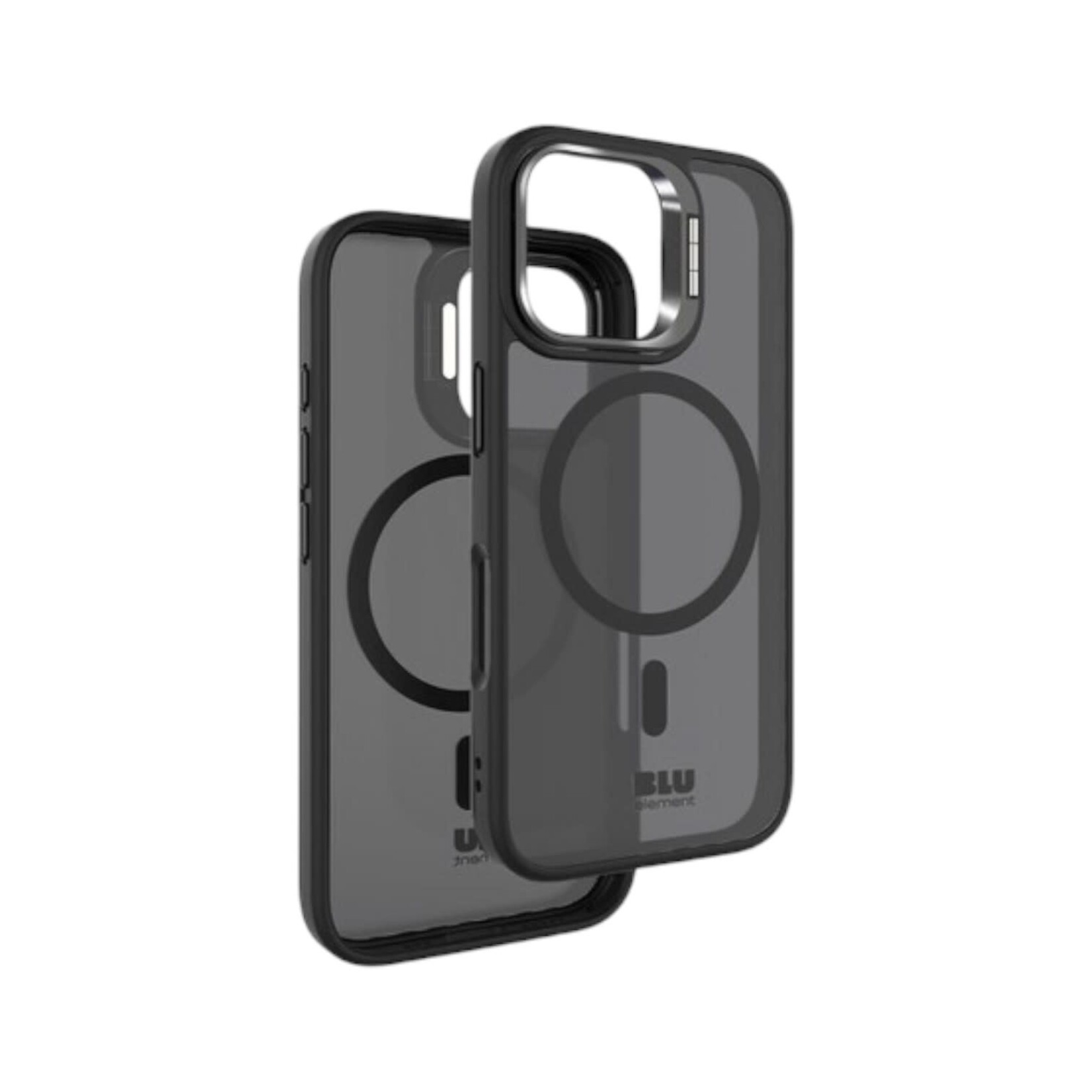 blu element ÉTUI CASE IPHONE 16 PLUS - Chromatic Kick MagSafe Noir Blu Element