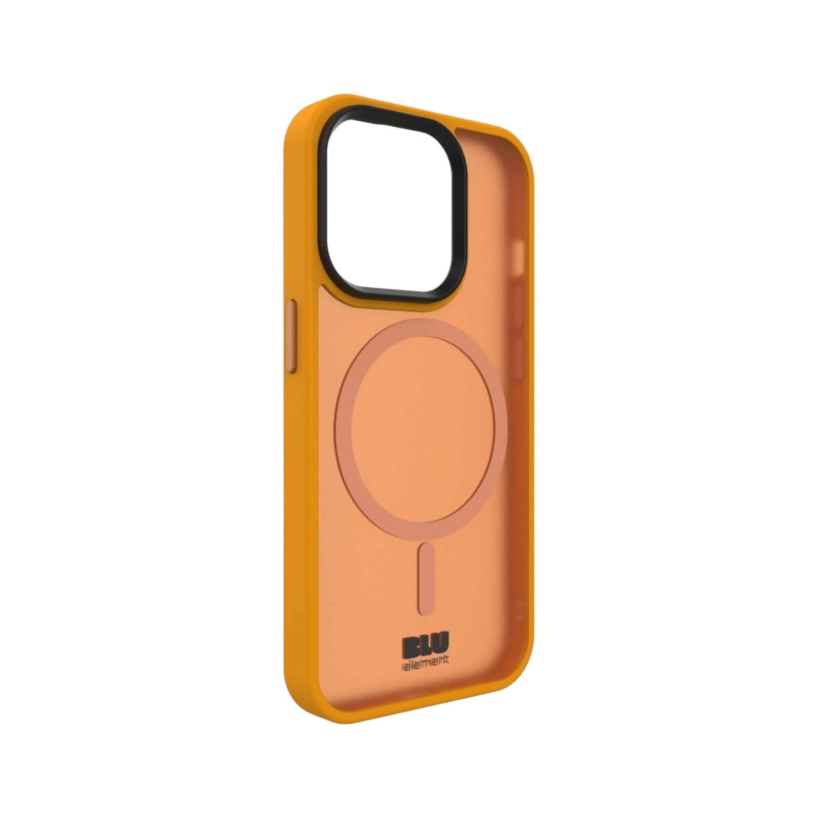 blu element ÉTUI CASE IPHONE 15 PRO - Chromatic Cloud a/MagSafe Orange Blu Element