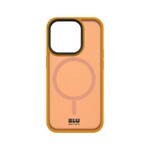 blu element ÉTUI CASE IPHONE 15 PRO - Chromatic Cloud a/MagSafe Orange Blu Element