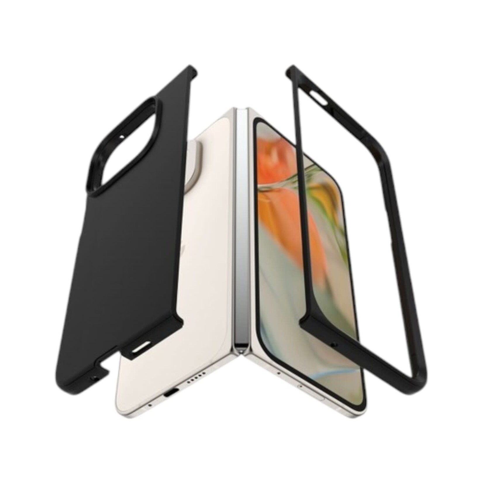 ÉTUI PIXEL 9 PRO FOLD - Otterbox Thin Flex Black