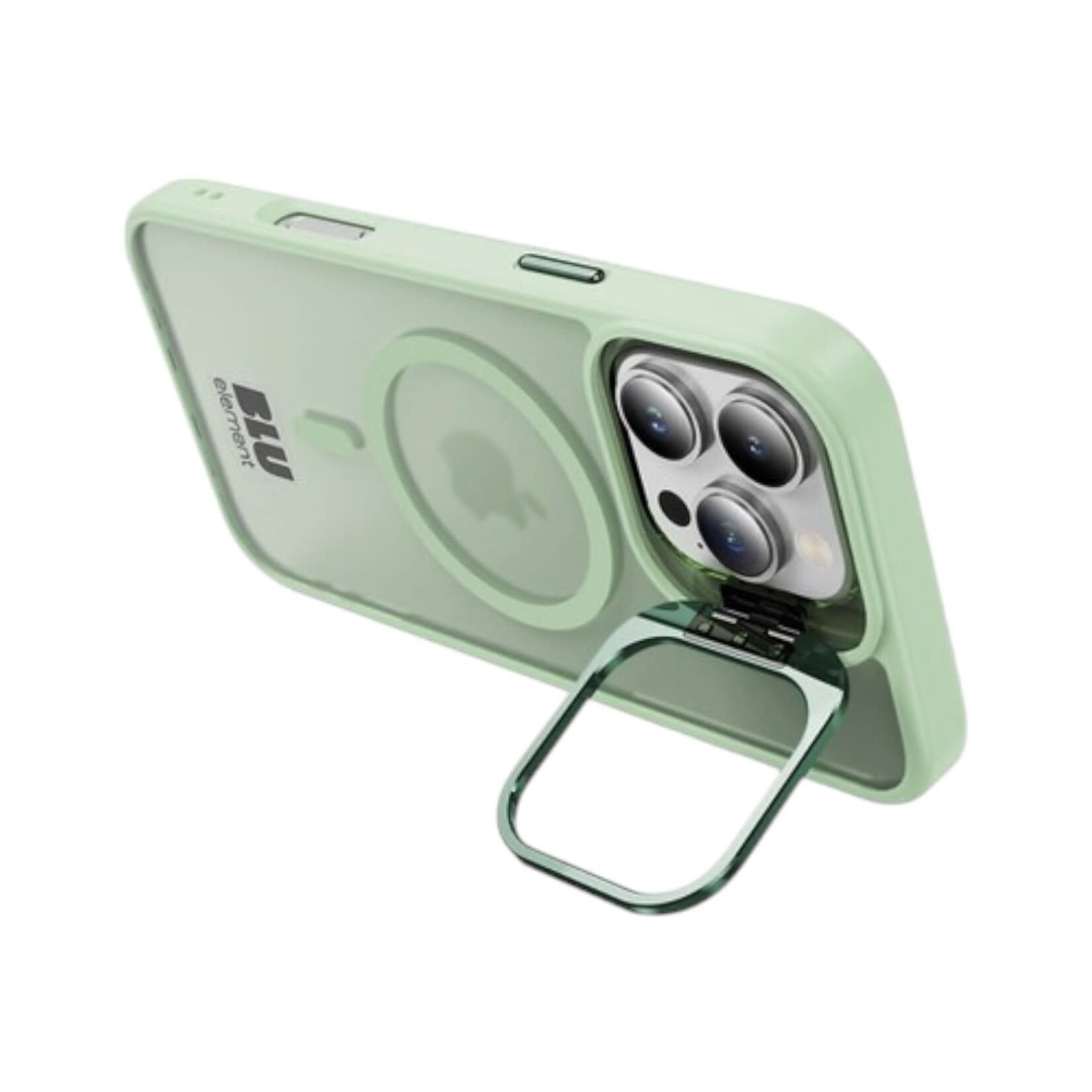 blu element ÉTUI CASE IPHONE 16 PRO -Chromatic Kick MagSafe Vert Clair  Blu Element