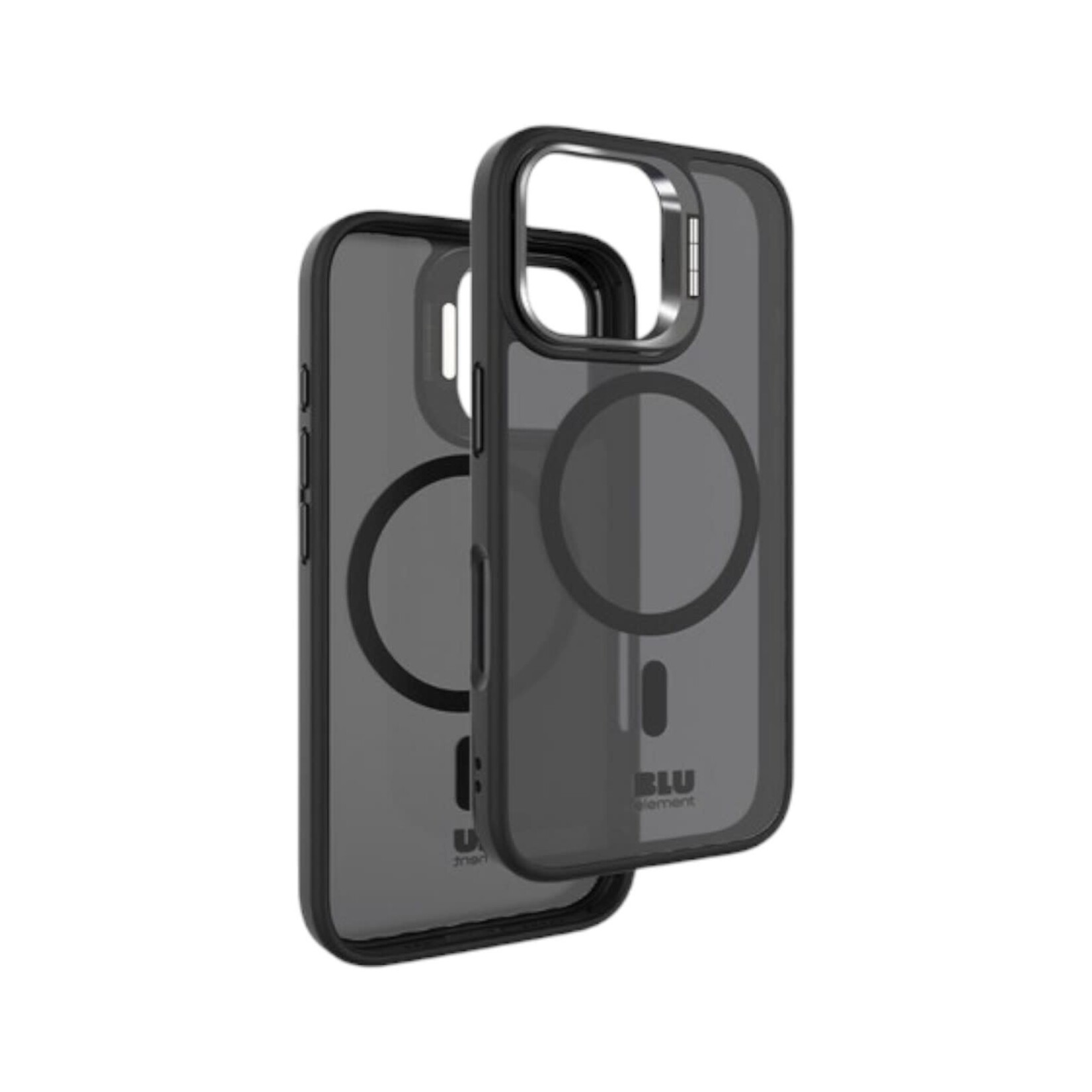 blu element ÉTUI CASE IPHONE 16 PRO - Chromatic Kick MagSafe Noir Blu Element