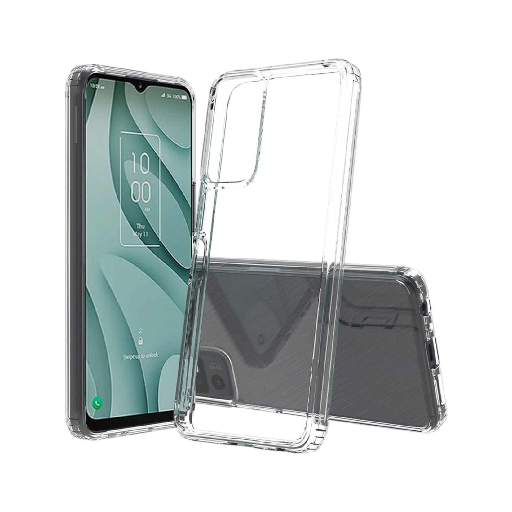 ÉTUI CASE TCL 40 XE - Dropzone Clear Blu Element