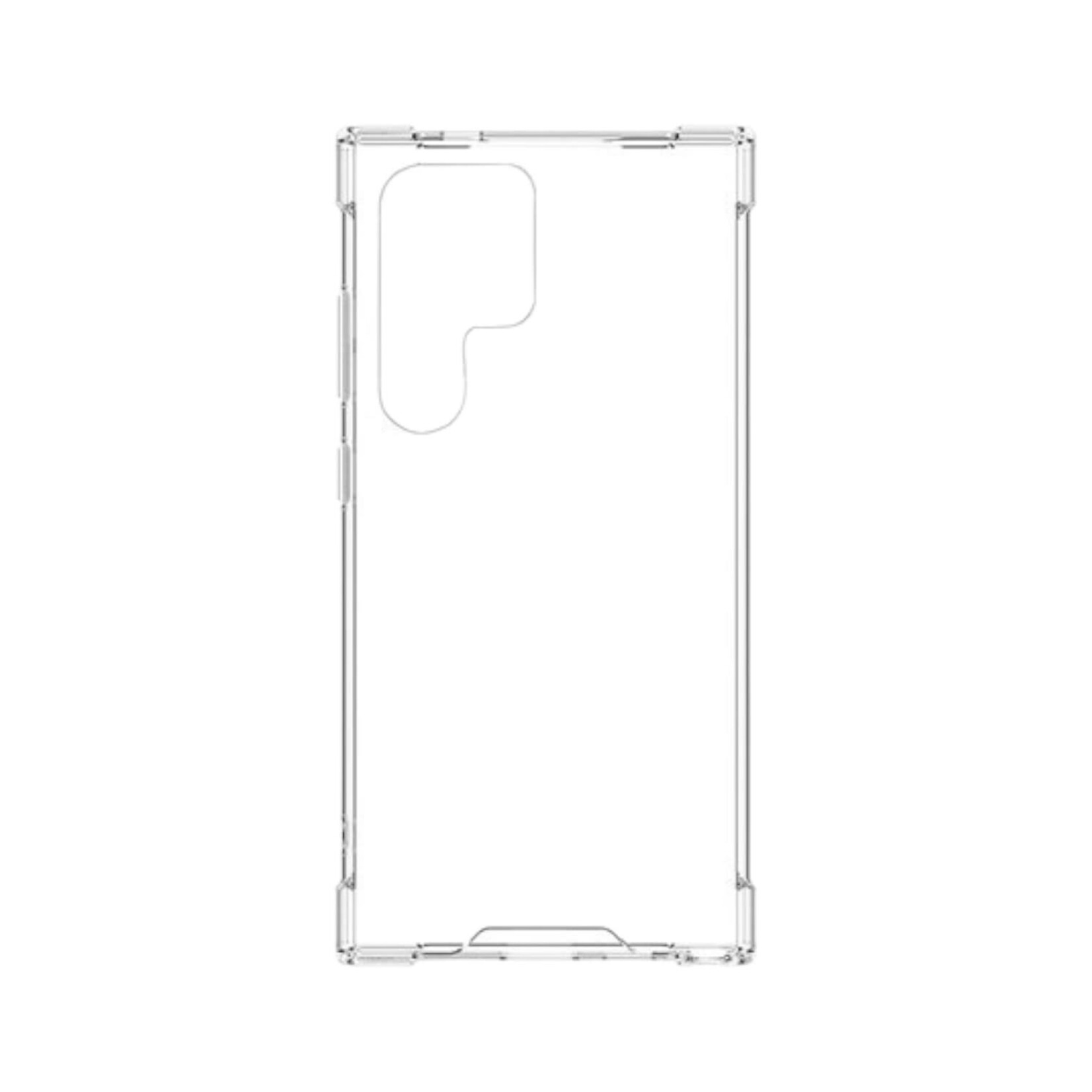 ÉTUI CASE SAMSUNG S24 ULTRA - Dropzone Rugged Clear Blu Element