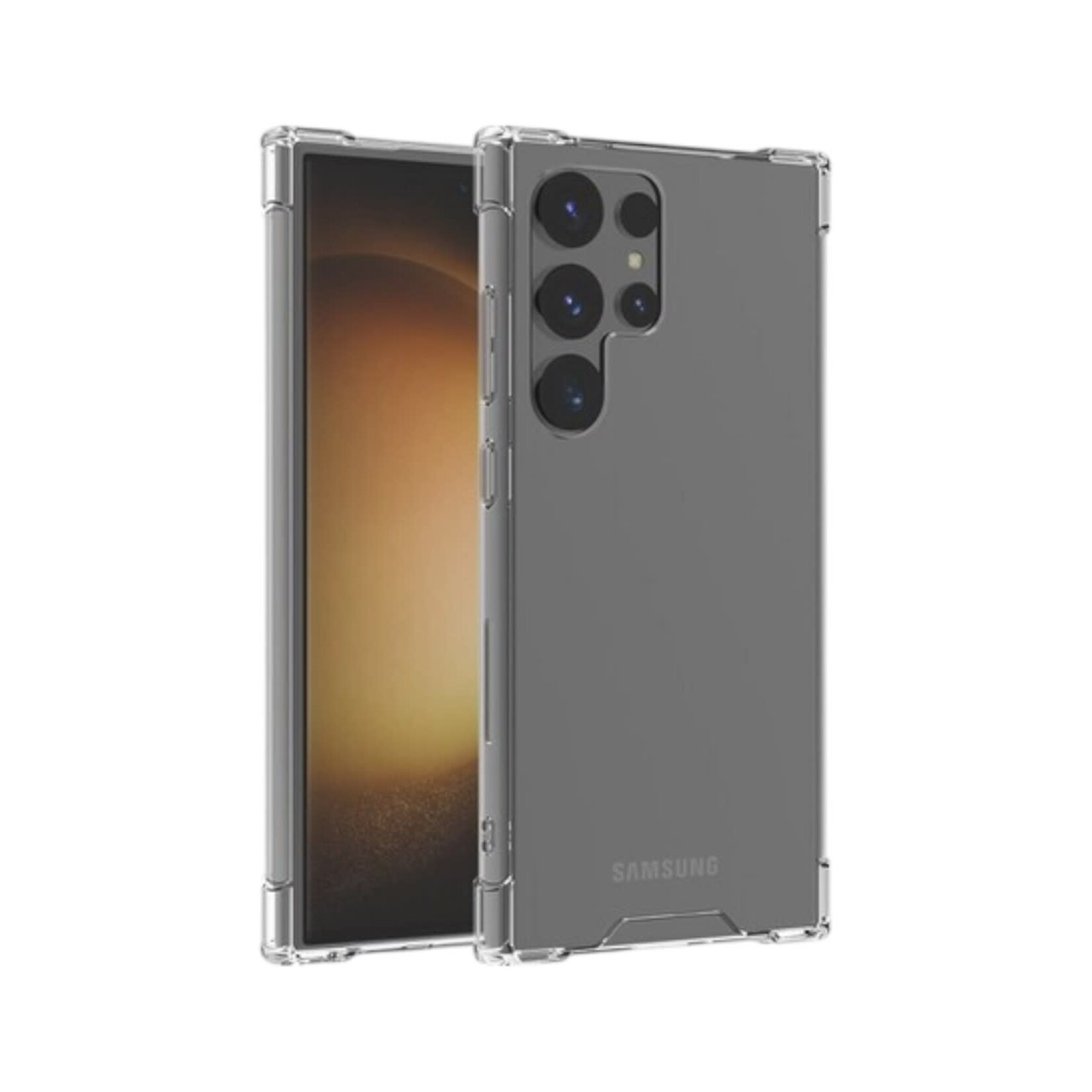 ÉTUI CASE SAMSUNG S24 ULTRA - Dropzone Rugged Clear Blu Element