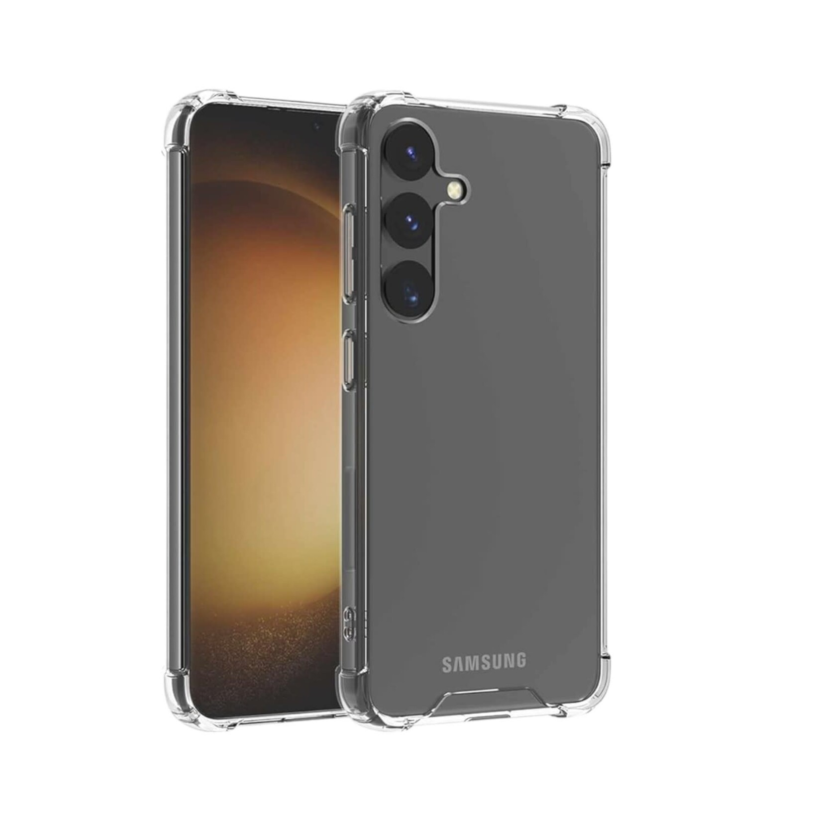 ÉTUI CASE SAMSUNG S24  - Dropzone Rugged Clear Blu Element