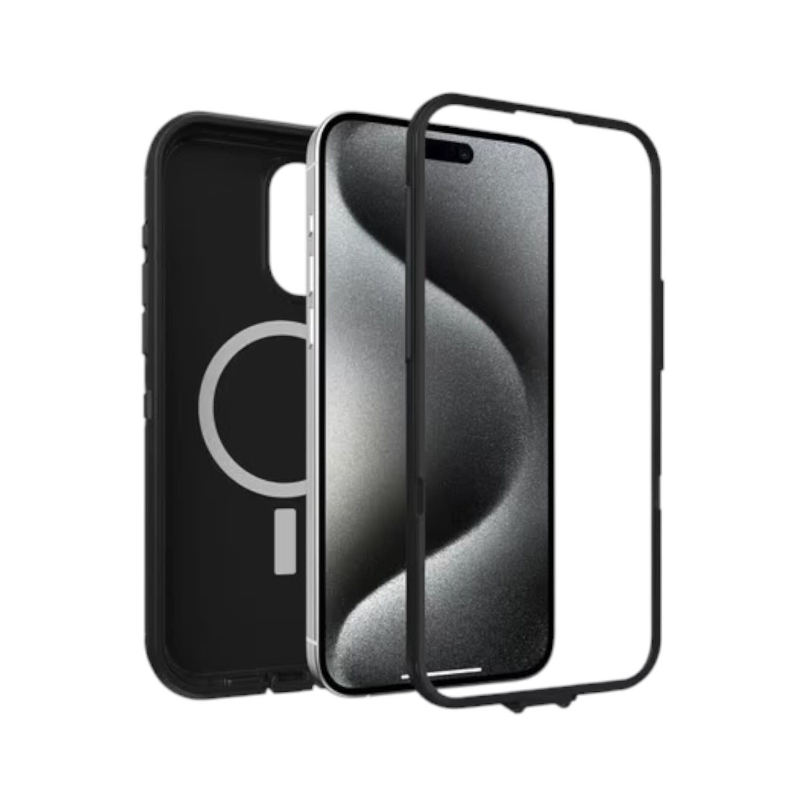 ÉTUI APPLE IPHONE 15 PRO MAX - OtterBox  Defender XT Noir Magsafe