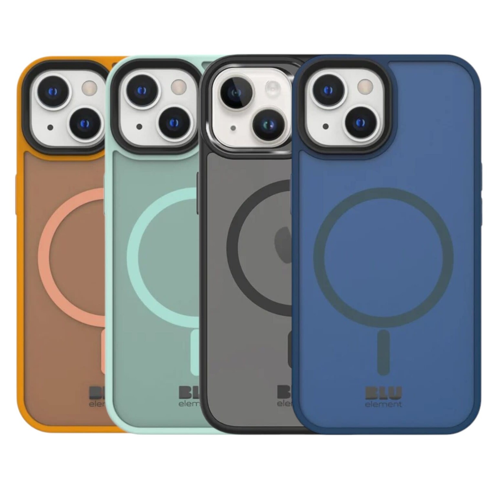 blu element ÉTUI APPLE IPHONE 14 PLUS / 15 PLUS - Chromatic Cloud MagSafe Blu Element