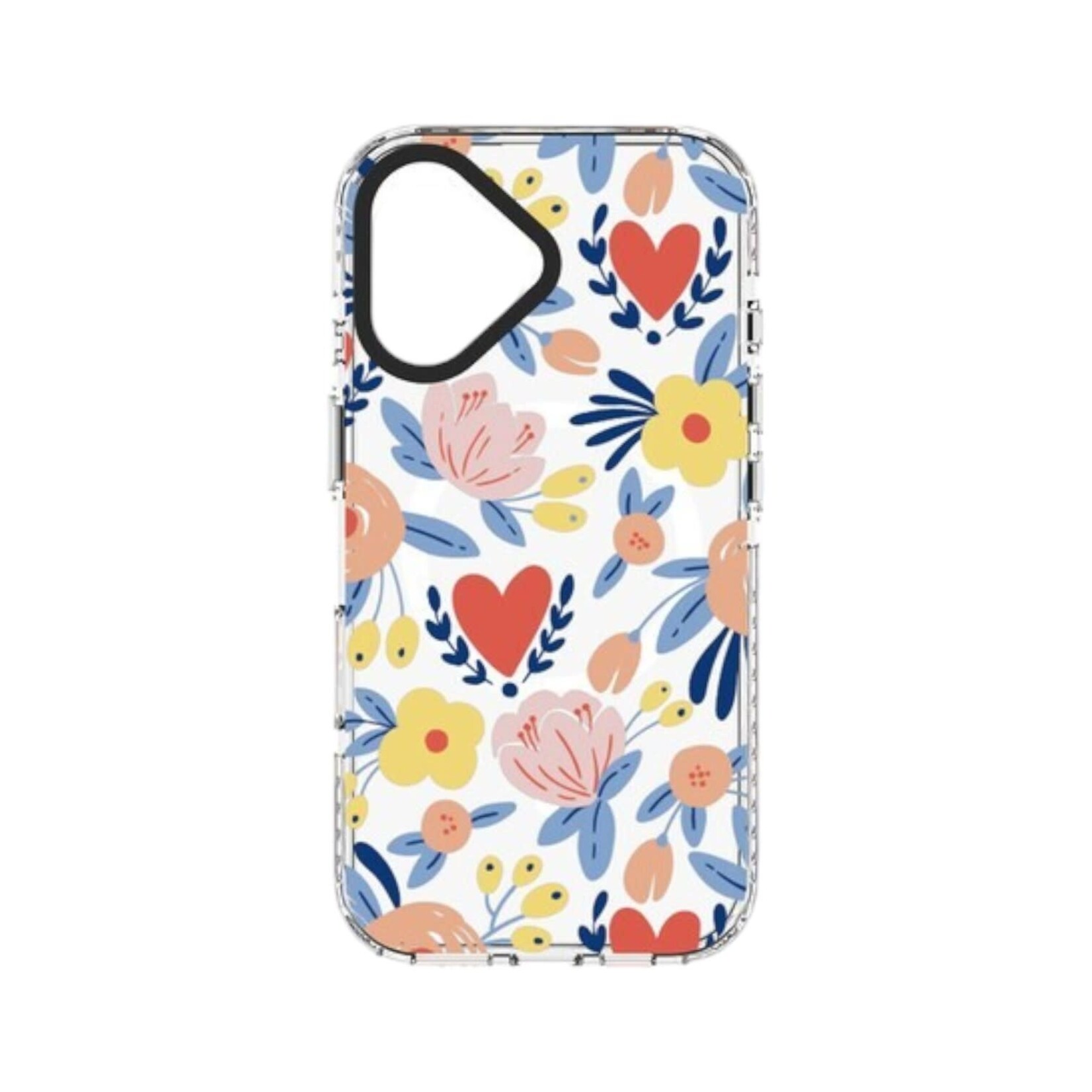 blu element ÉTUI APPLE IPHONE 16 - Chromatic MagSafe Bright Floral Blu Element