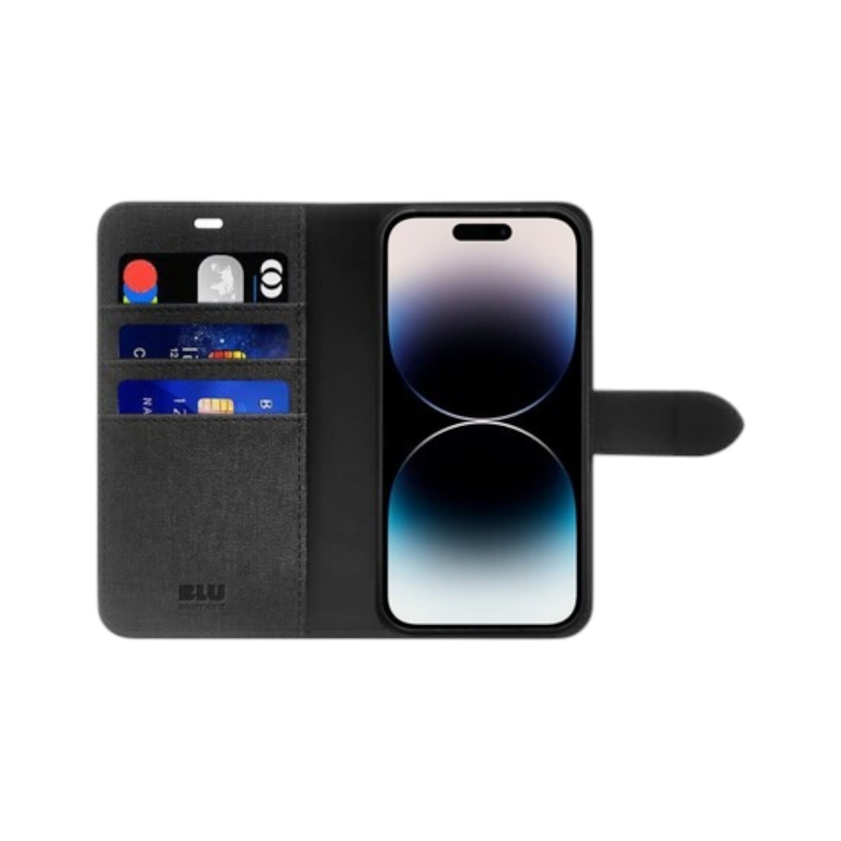 blu element ÉTUI CASE IPHONE 14 PLUS / 15 PLUS - Blu Element Étui Folio 2 en 1