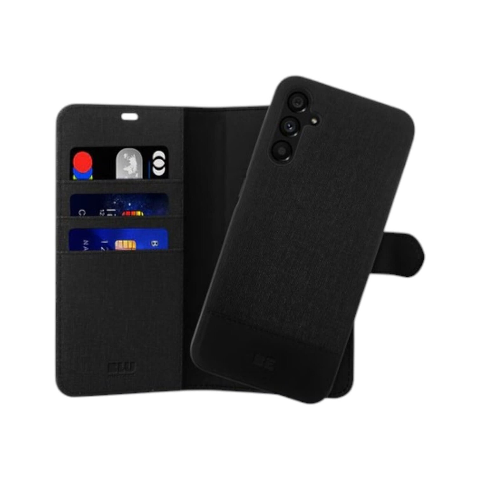 blu element ÉTUI CASE GOOGLE PIXEL 8 PRO - Blu Element Folio 2 in 1 Case Black