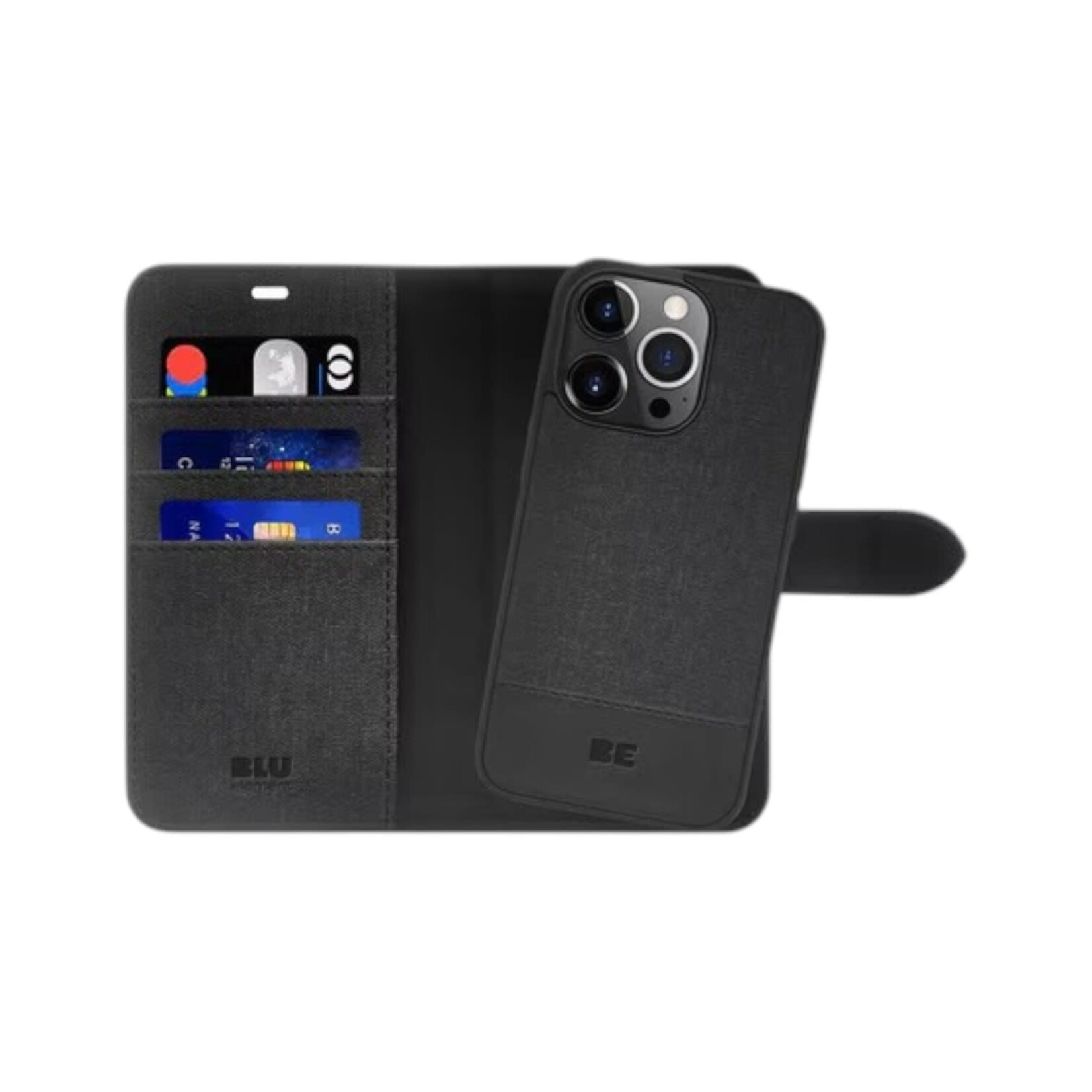 blu element ÉTUI APPLE IPHONE 16 PRO MAX  - Blu Element Folio Case 2 in 1 Black