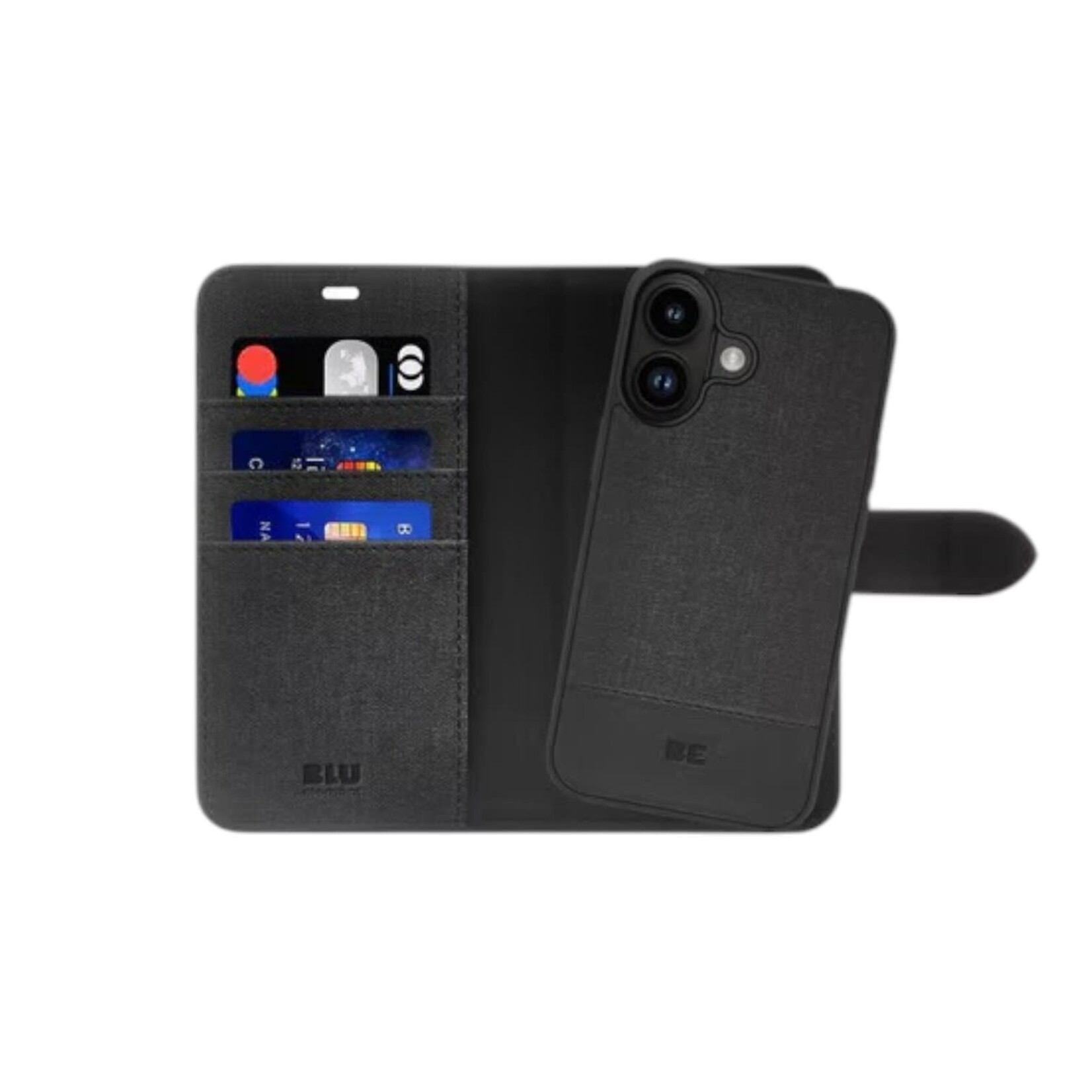 ÉTUI SAMSUNG S23 FE Blu Element  2 en 1 Folio Noir
