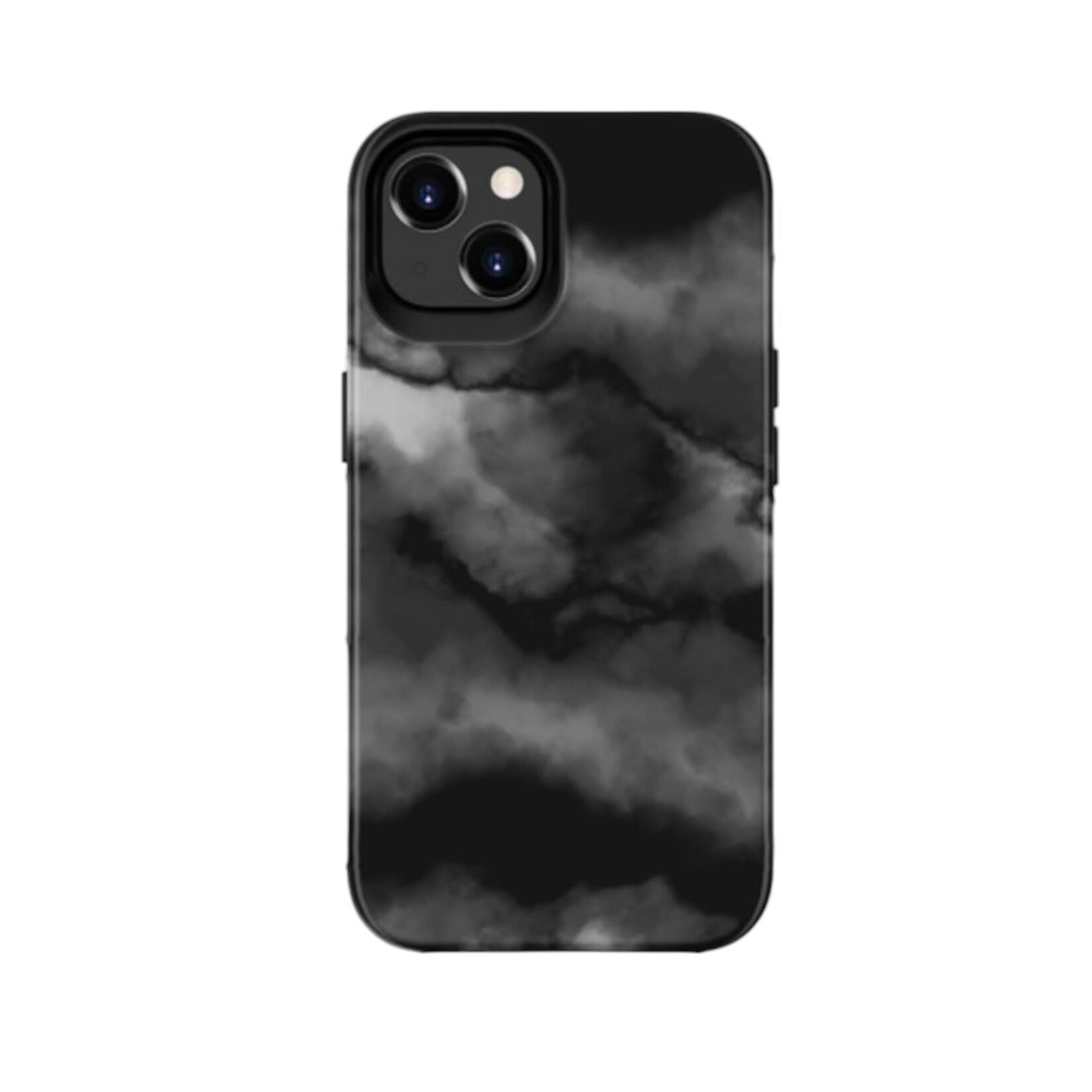 ÉTUI IPHONE 14/15 PLUS - Mist Ombre Noir/blanc