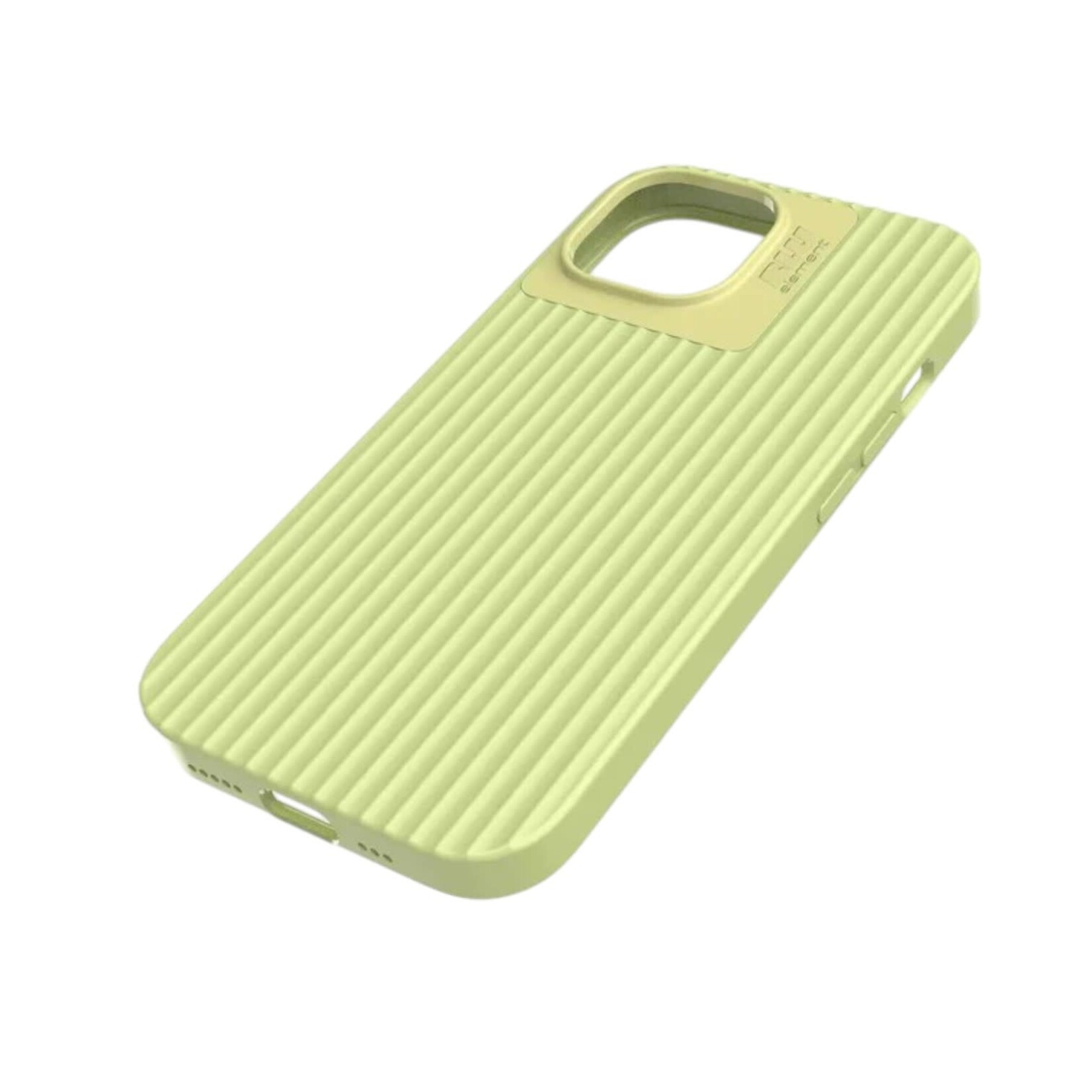 ÉTUI CASE IPHONE 13/14/15/16e/17e - Blu Element Premium Gel Skin Case Lime Green