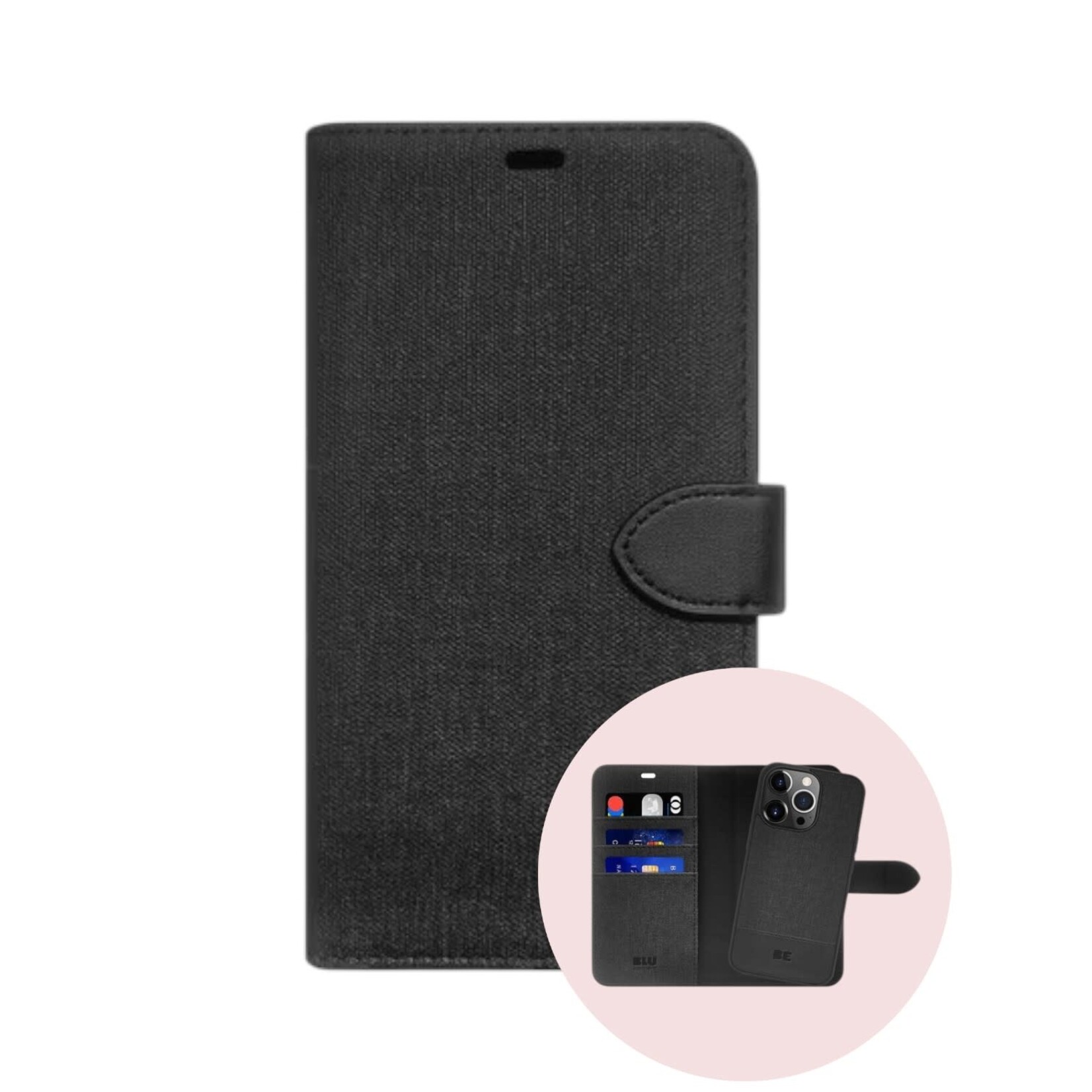 blu element ÉTUI APPLE IPHONE 16 PRO MAX  - Blu Element Folio Case 2 in 1 Black