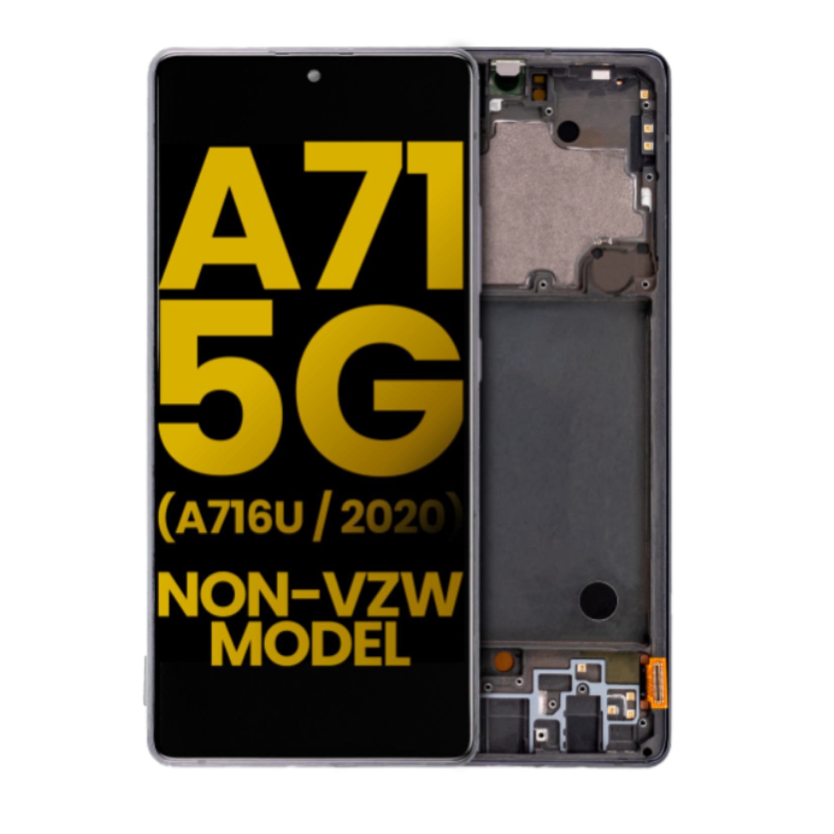 Samsung LCD assembly with frame for Samsung Galaxy A71 2020 A715 A715F