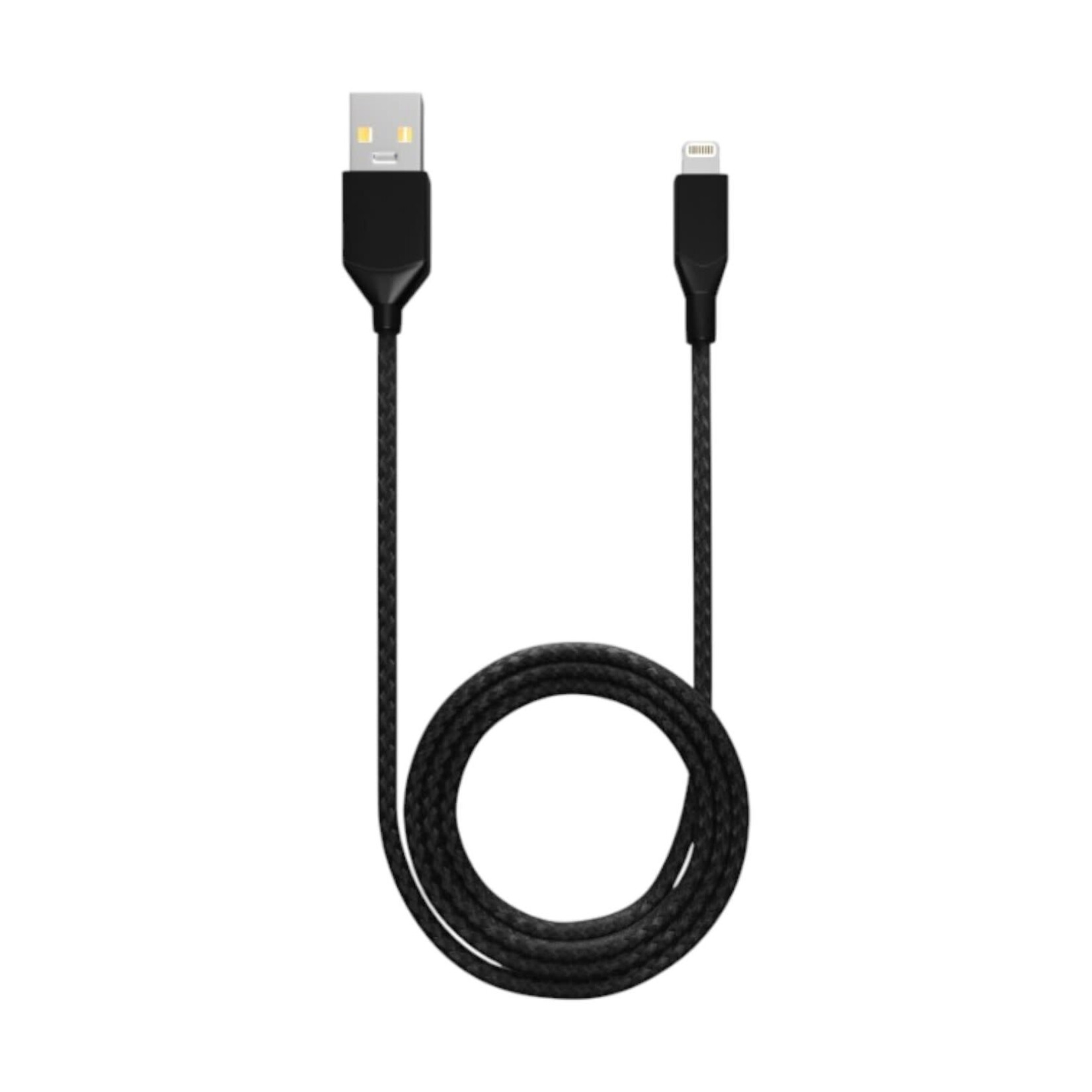CÂBLE USB À LIGHTNING 6 PIEDS- Noir