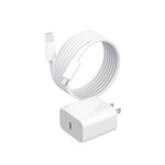 CHARGEUR  20W AVEC CÂBLE LIGHTNING (FAST CHARGE)