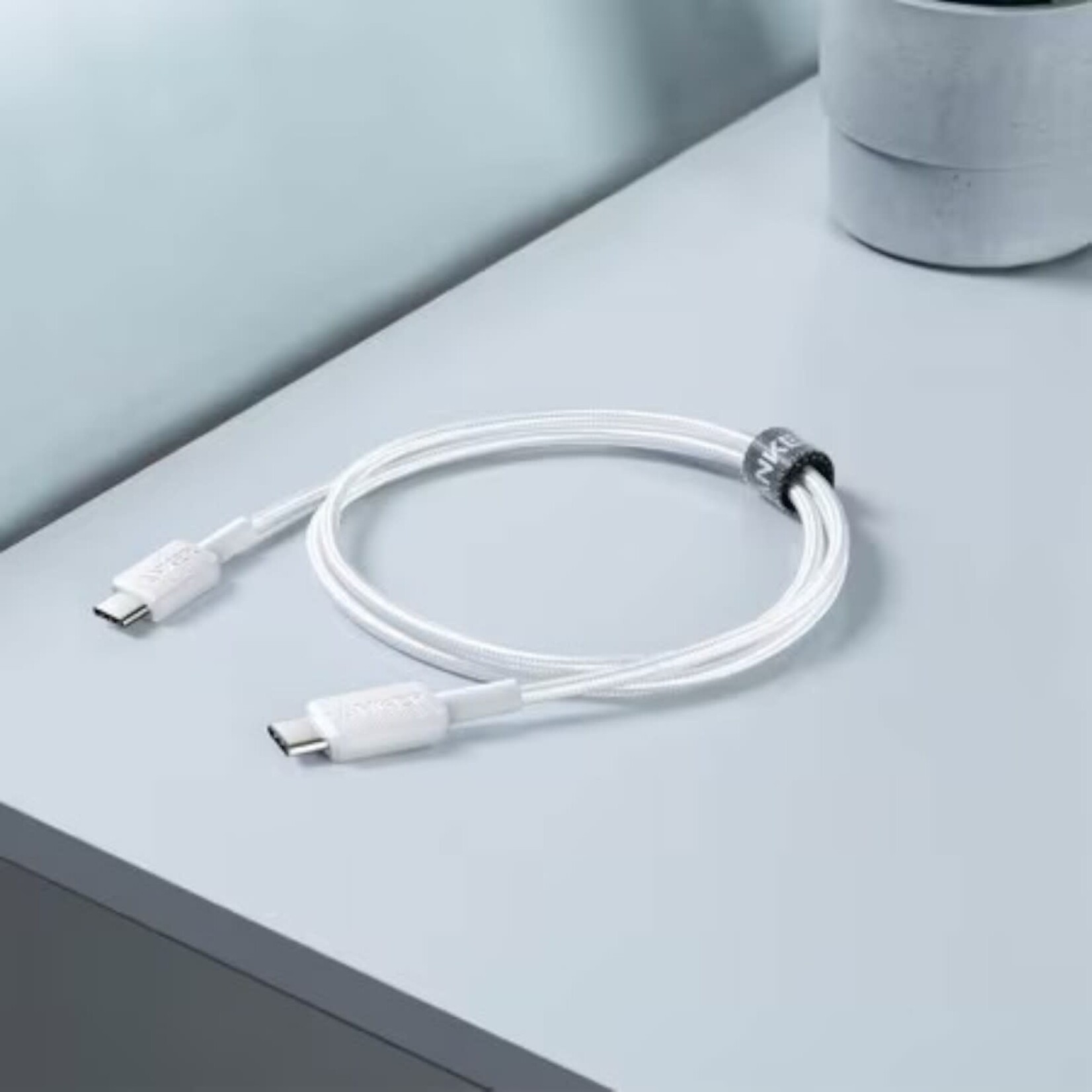 Anker USB-C to USB-C 10ft Cable White Anker